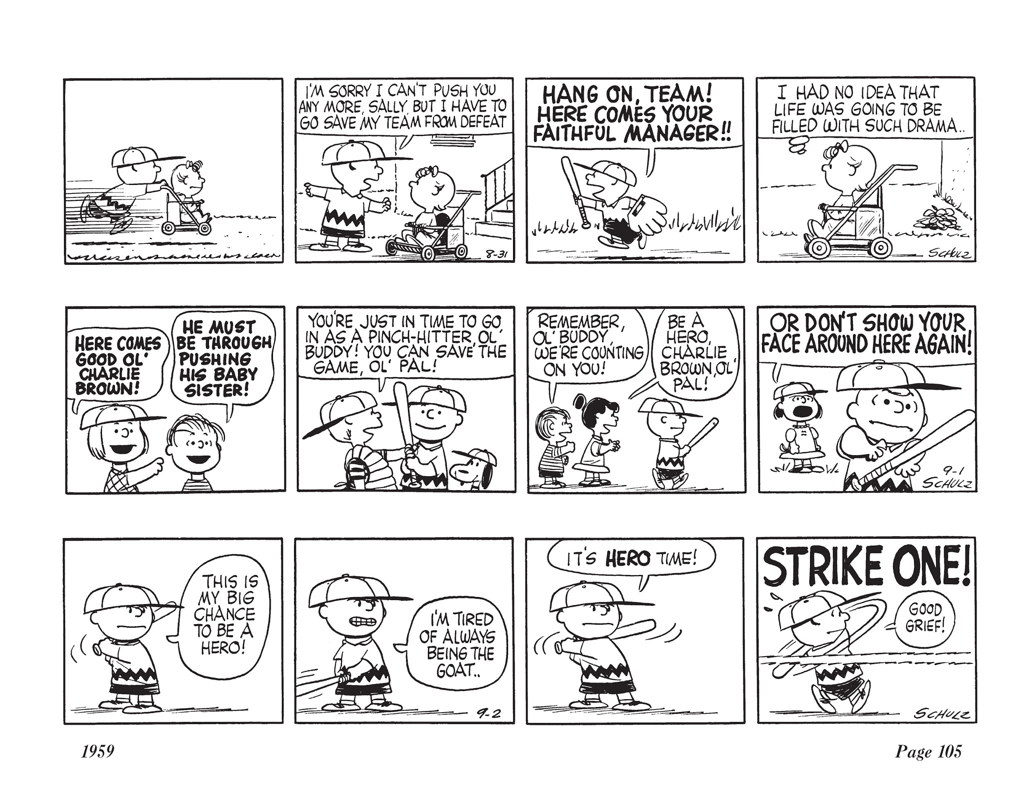 Read online The Complete Peanuts comic -  Issue # TPB 5 - 121