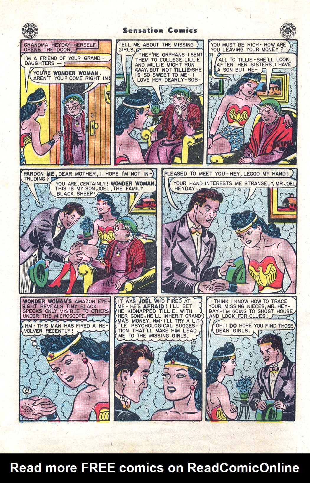 Read online Sensation (Mystery) Comics comic -  Issue #43 - 9