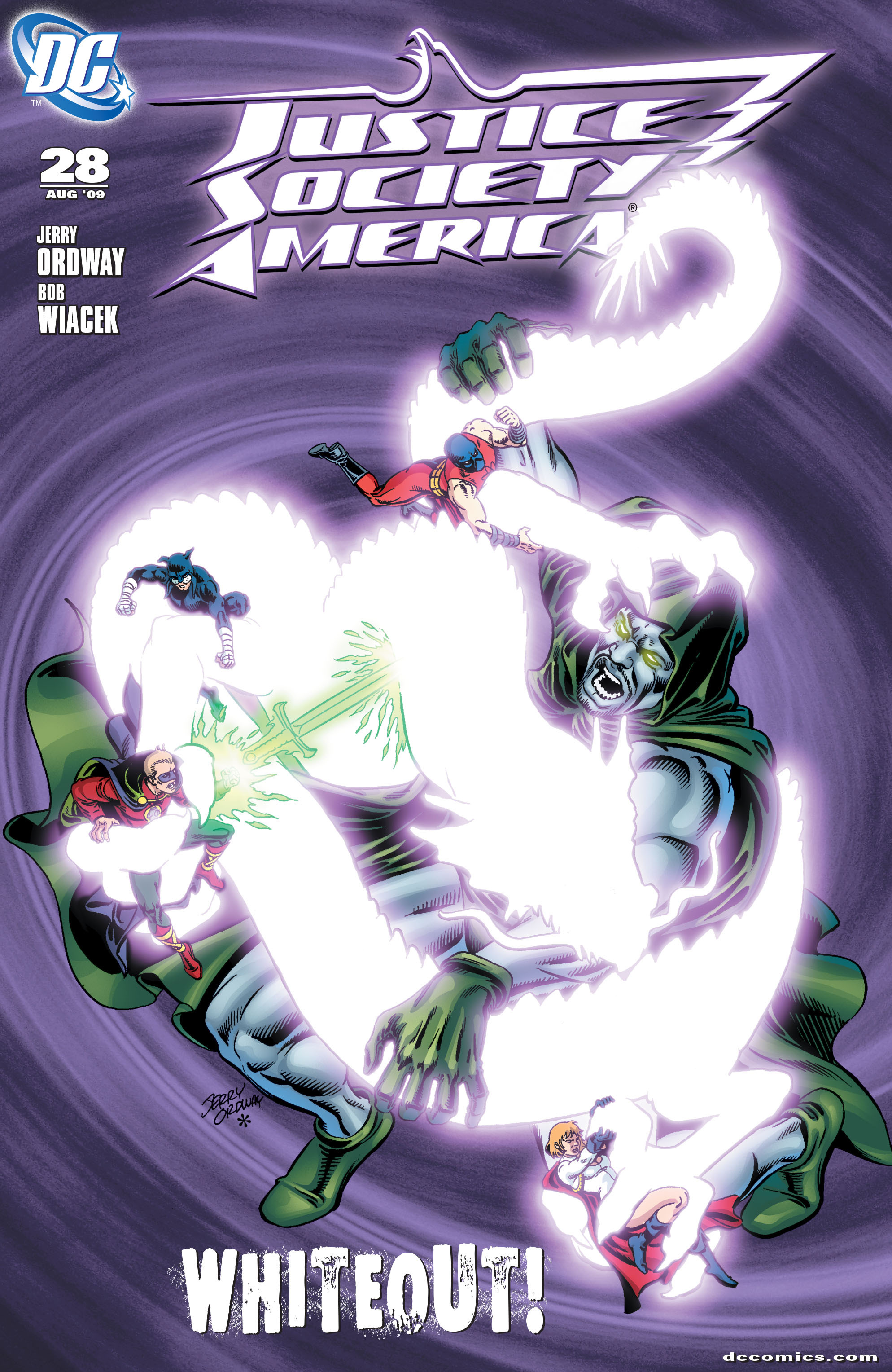 Read online Justice Society of America (2007) comic -  Issue #28 - 1
