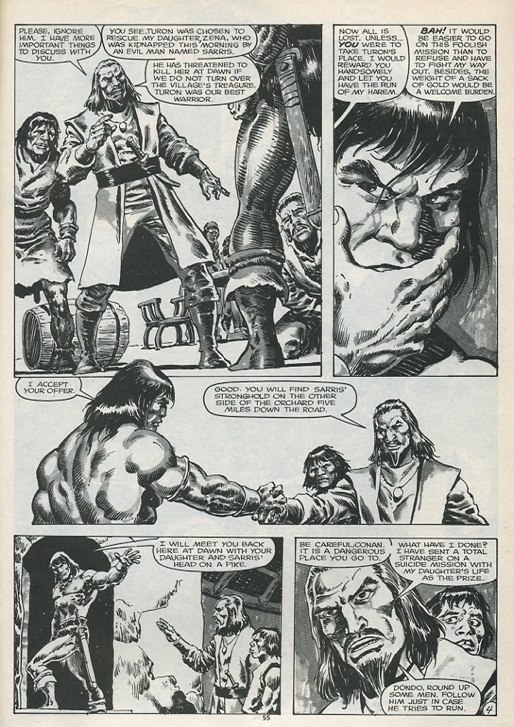 Read online The Savage Sword Of Conan comic -  Issue #179 - 57