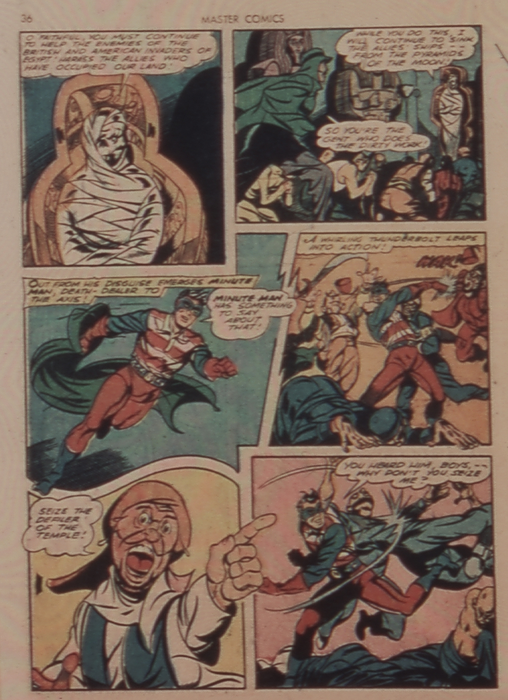 Read online Master Comics comic -  Issue #36 - 36