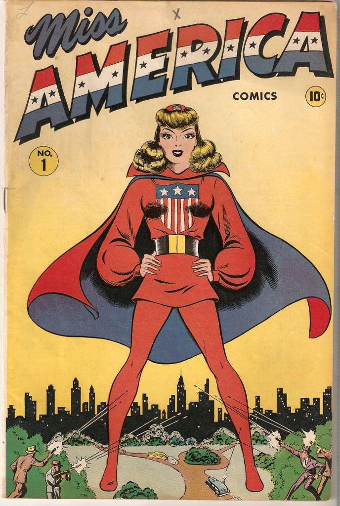 Read online Miss America Comics comic -  Issue #1 - 1