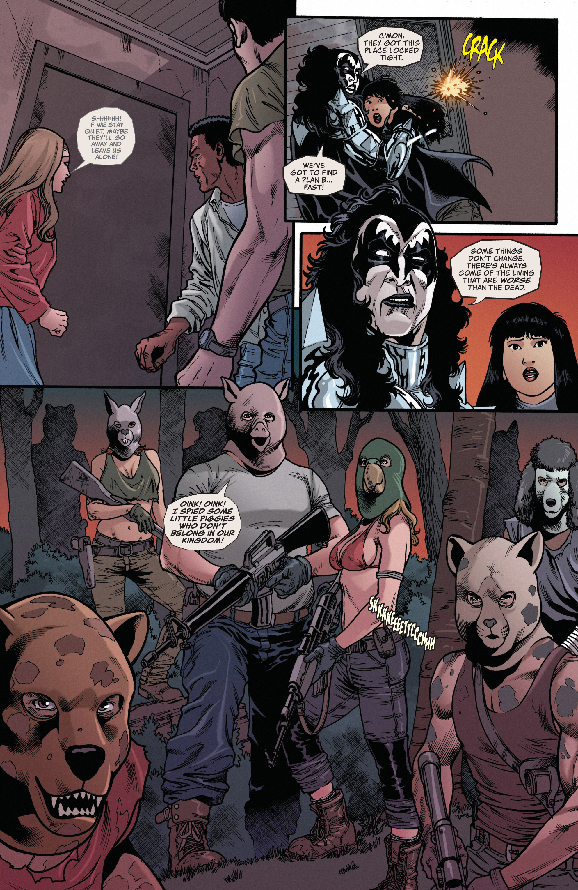 Read online Kiss: Zombies comic -  Issue #3 - 8
