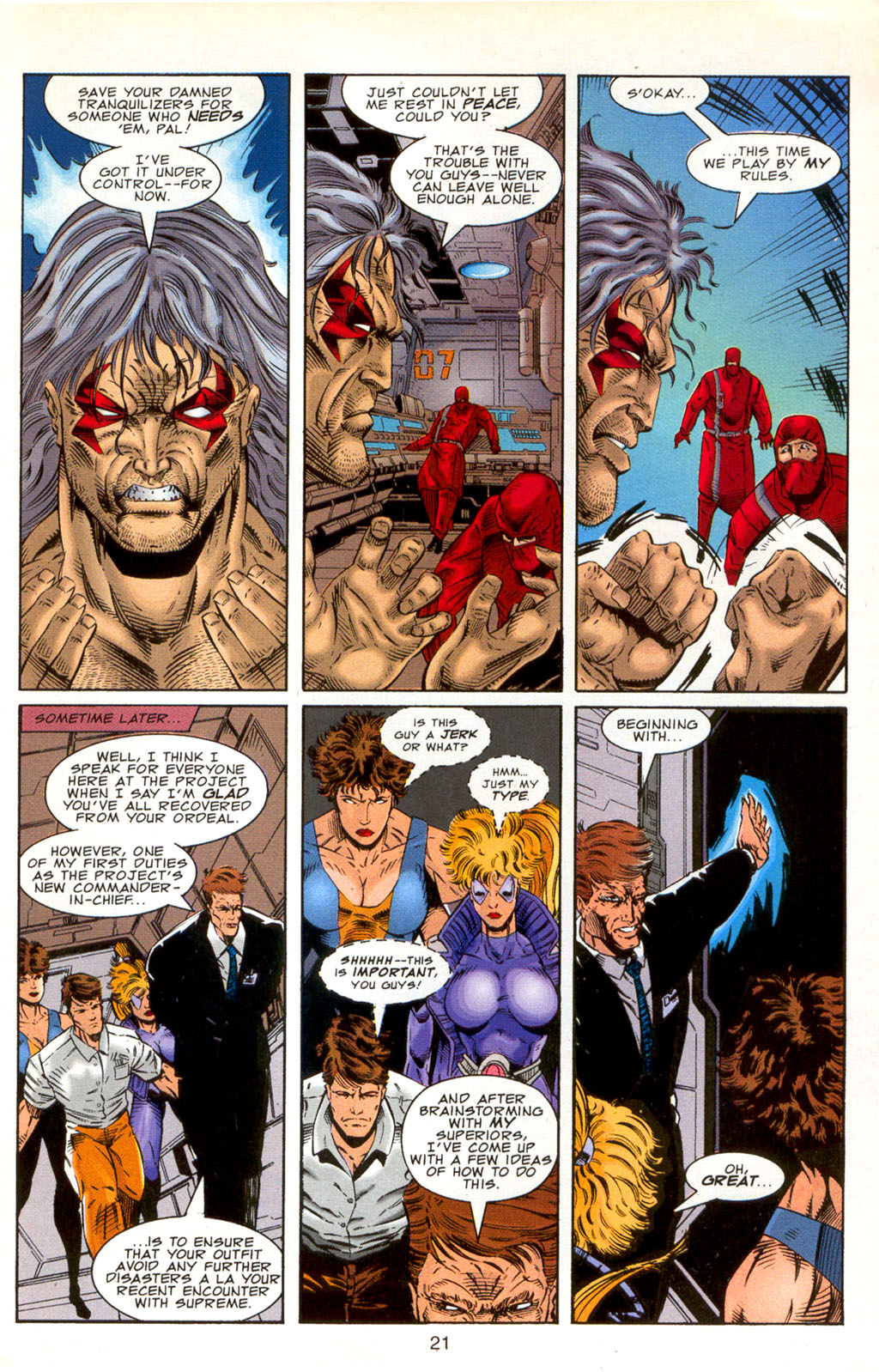 Read online Bloodstrike (1993) comic -  Issue #6 - 23