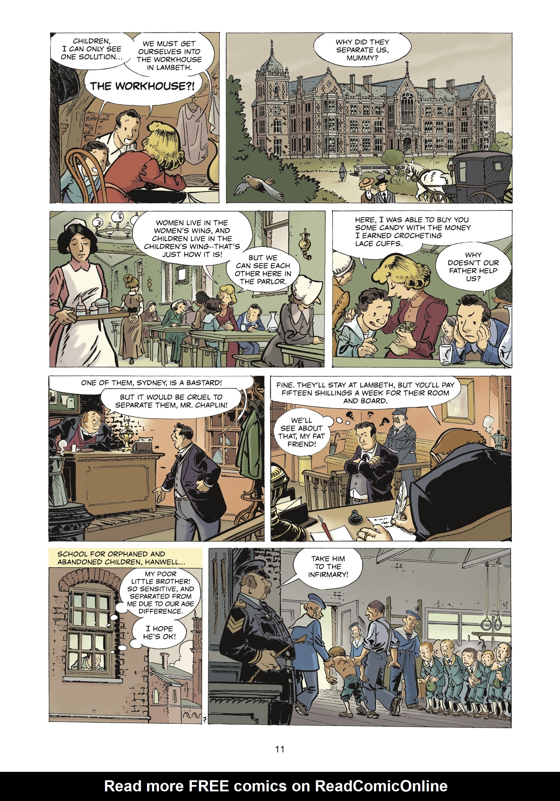Read online The Stars of History: Charlie Chaplin comic -  Issue # TPB - 9