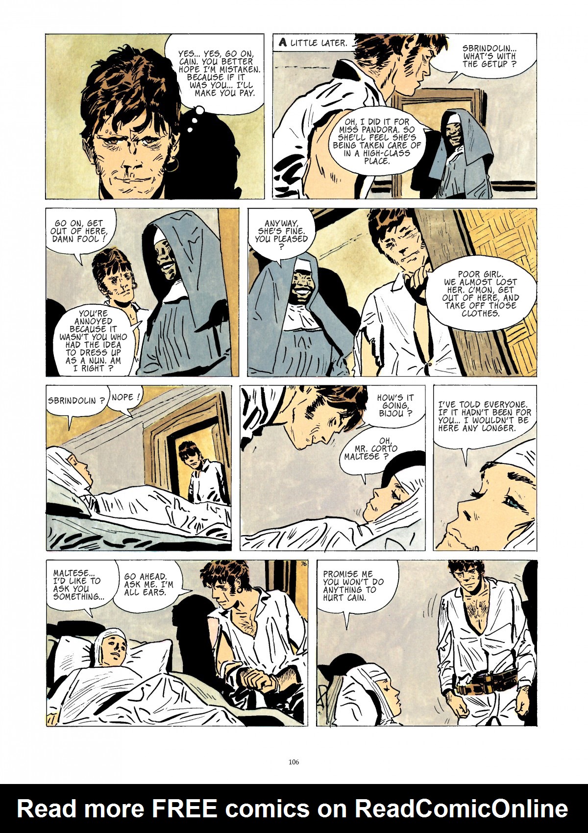 Read online Corto Maltese comic -  Issue # TPB 2 (Part 1) - 96