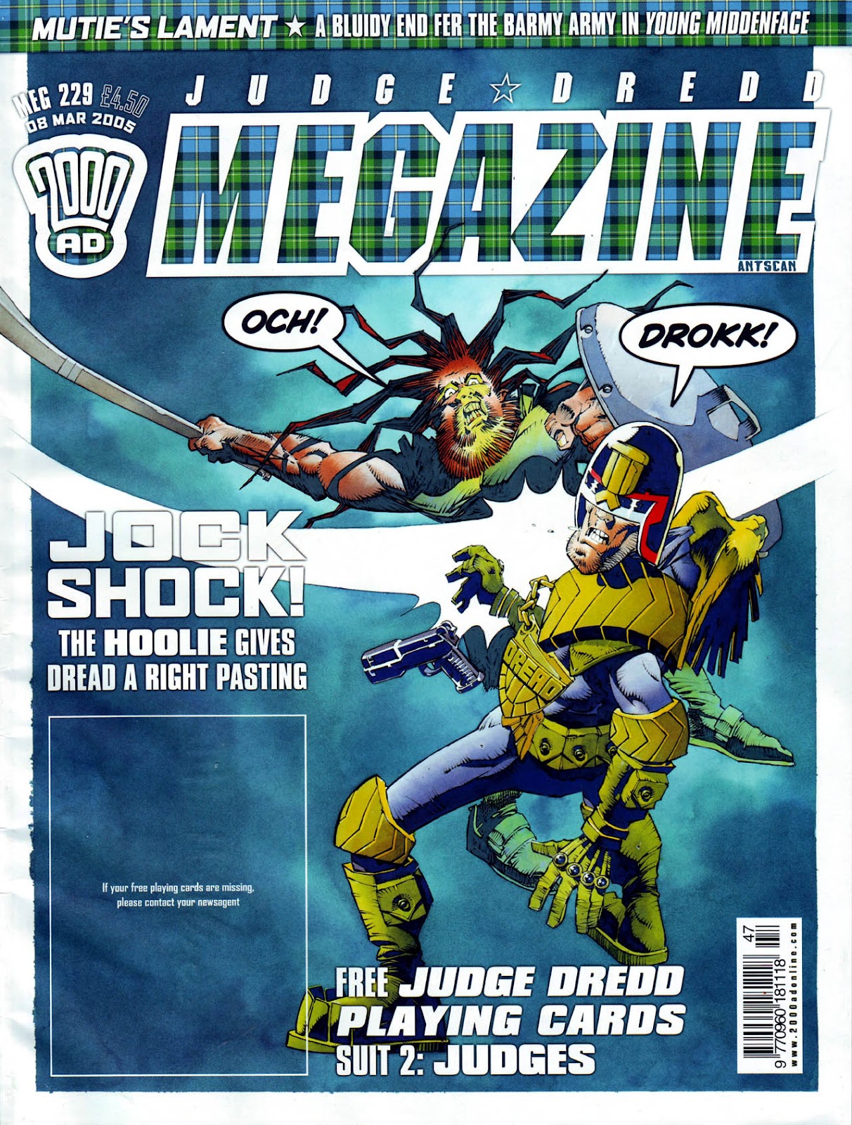 Judge Dredd Megazine (Vol. 5) issue 229 - Page 1