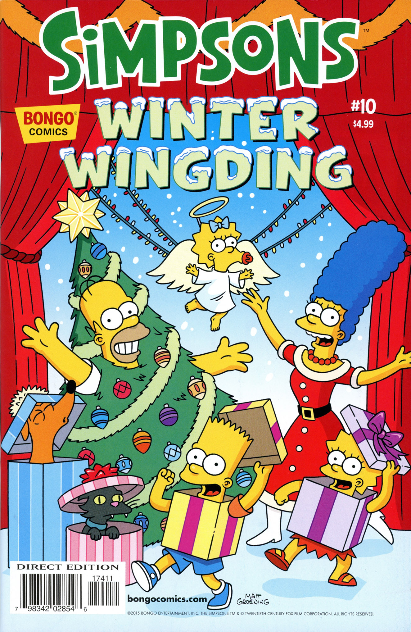 Read online The Simpsons Winter Wingding comic -  Issue #10 - 1