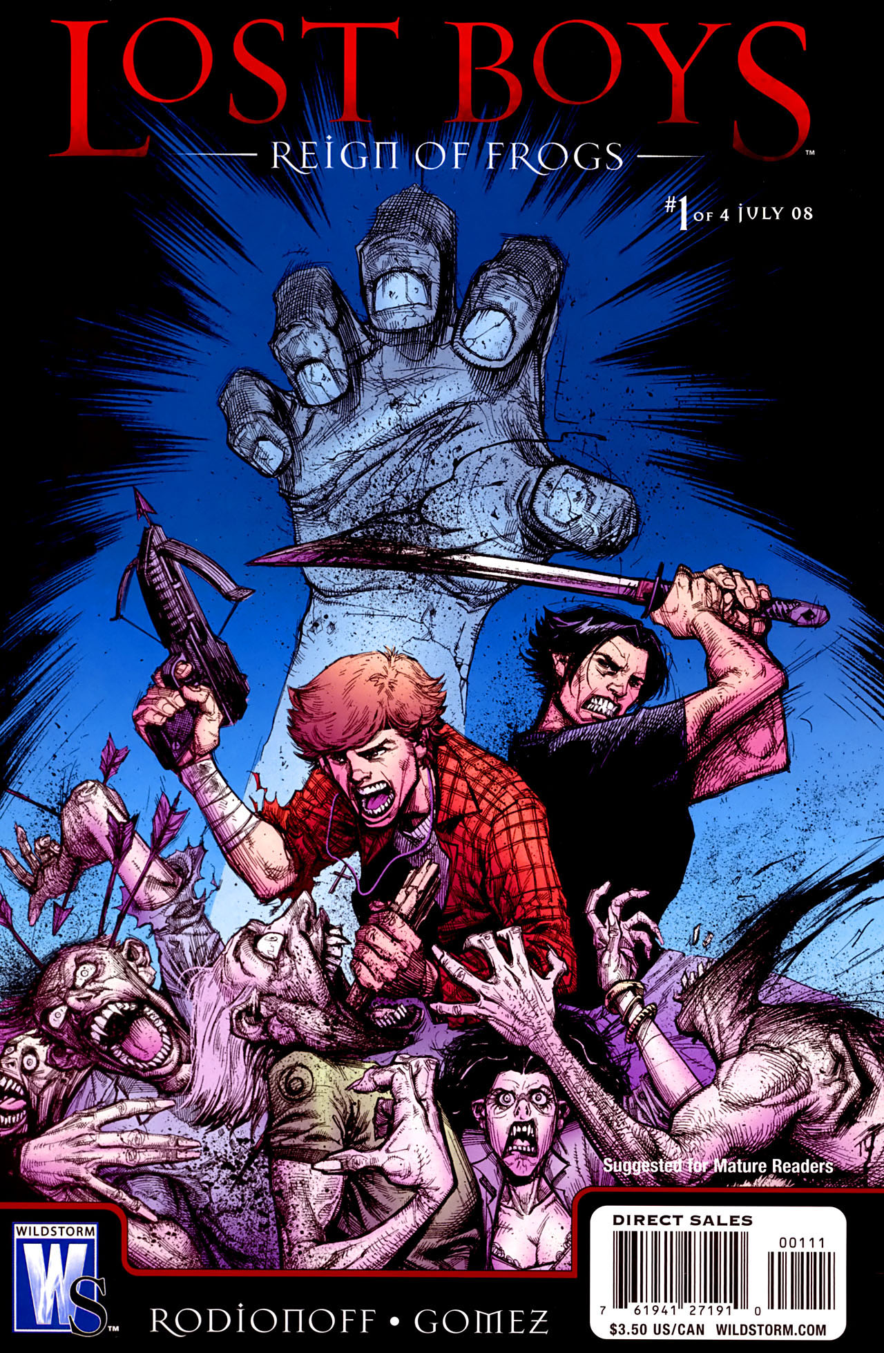 Read online Lost Boys: Reign of Frogs comic -  Issue #1 - 1