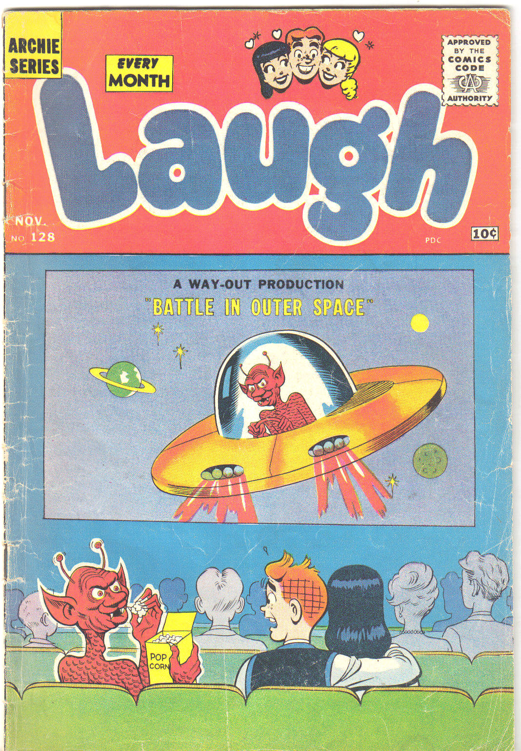 Read online Laugh (Comics) comic -  Issue #128 - 1