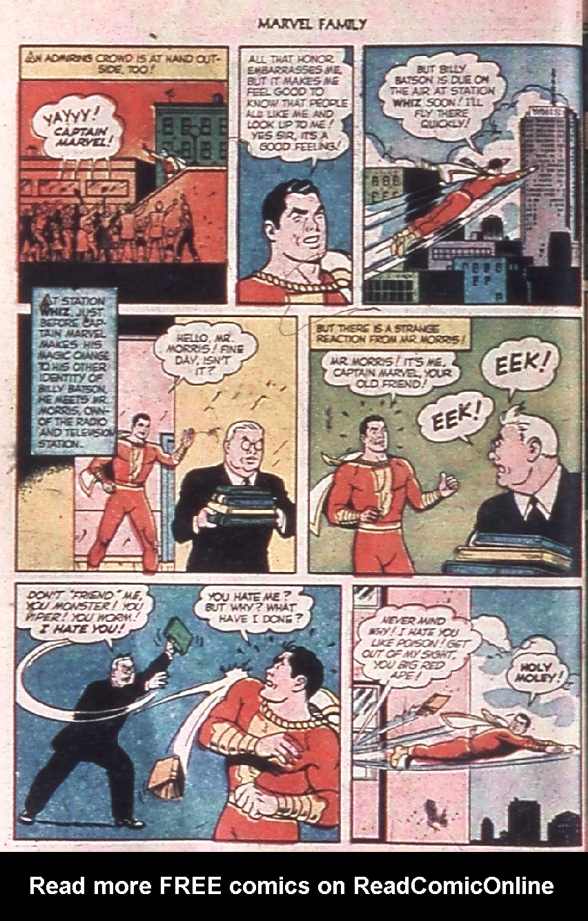 Read online The Marvel Family comic -  Issue #60 - 42