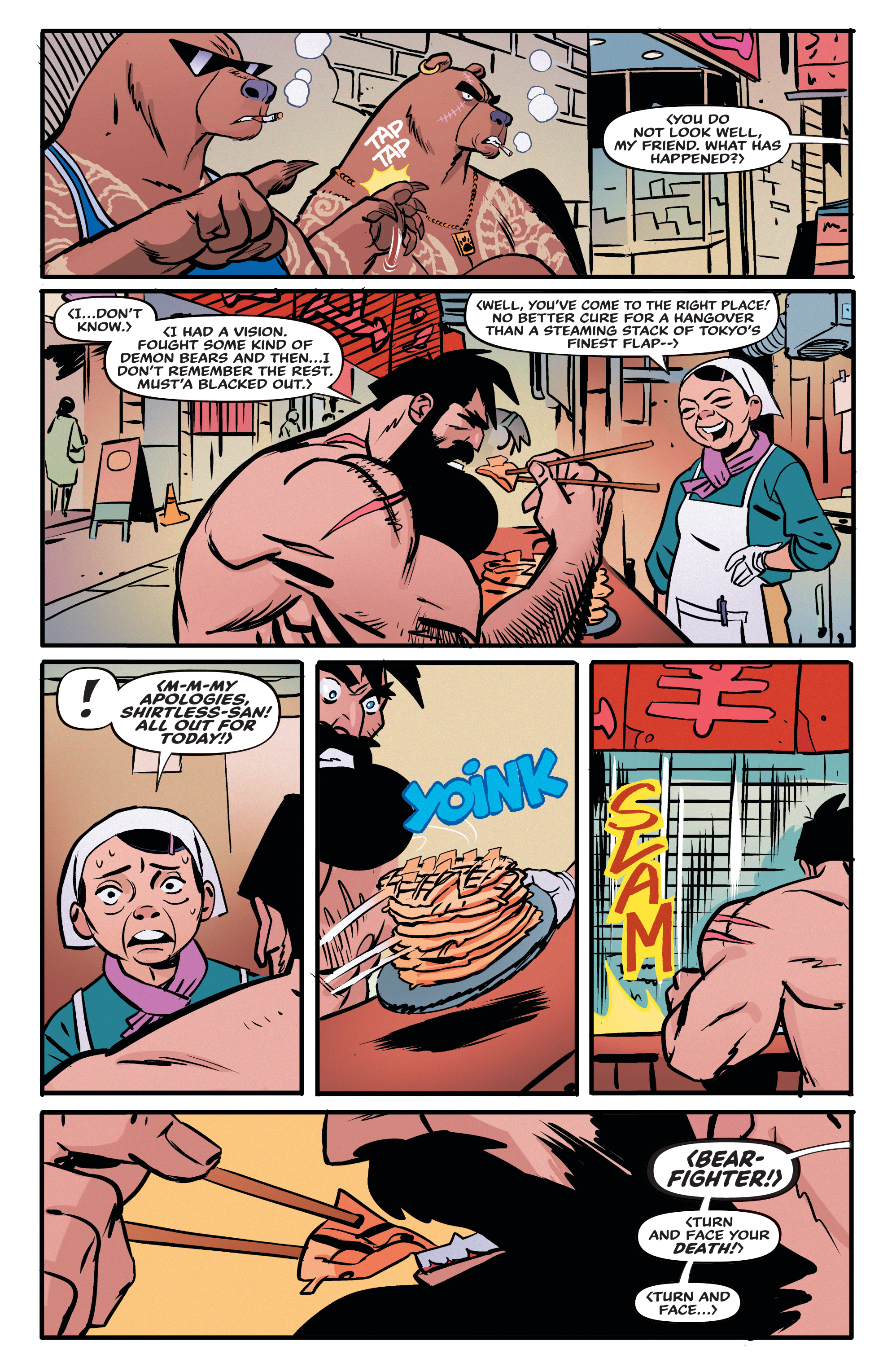 Read online Shirtless Bear-Fighter! 2 comic -  Issue #3 - 17