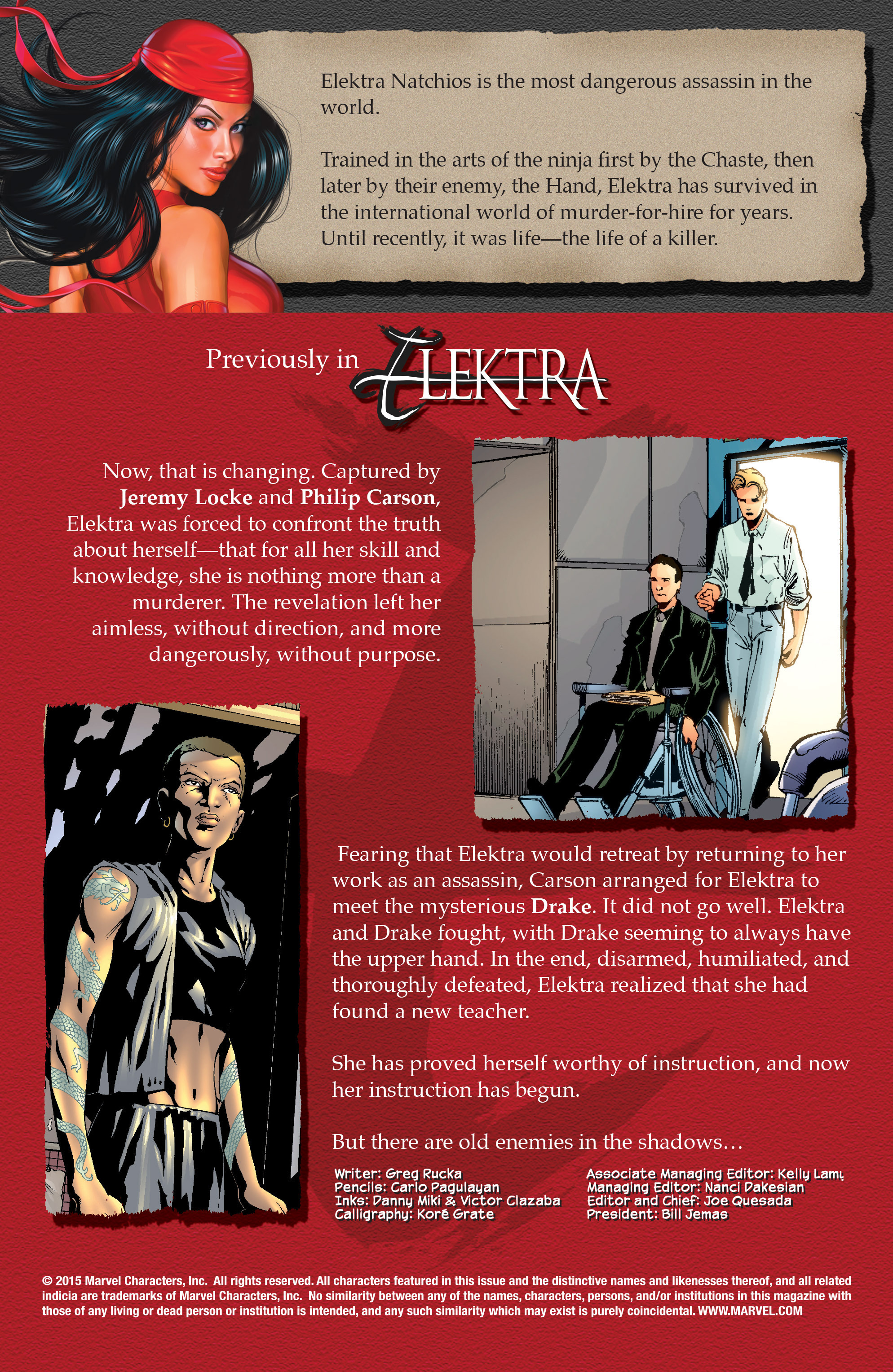 Read online Elektra (2001) comic -  Issue # _TPB Elektra by Greg Rucka Ultimate Collection (Part 3) - 67