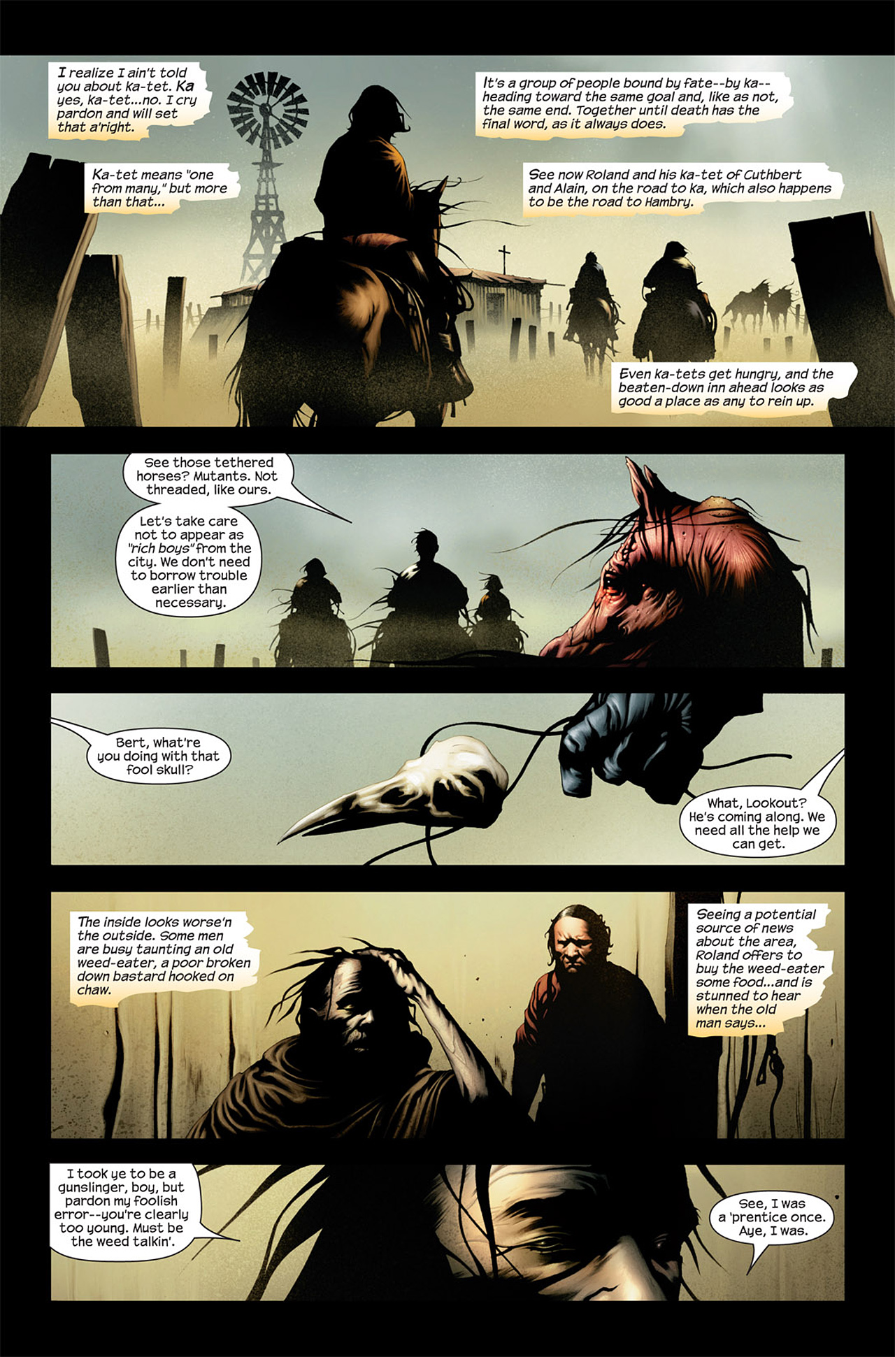 Read online Dark Tower: The Gunslinger Born comic -  Issue #2 - 17