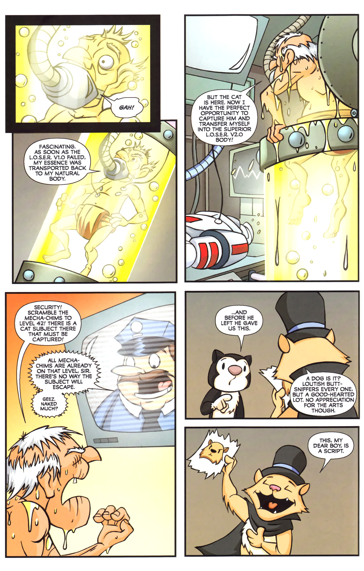 Read online Scratch9 comic -  Issue #3 - 10