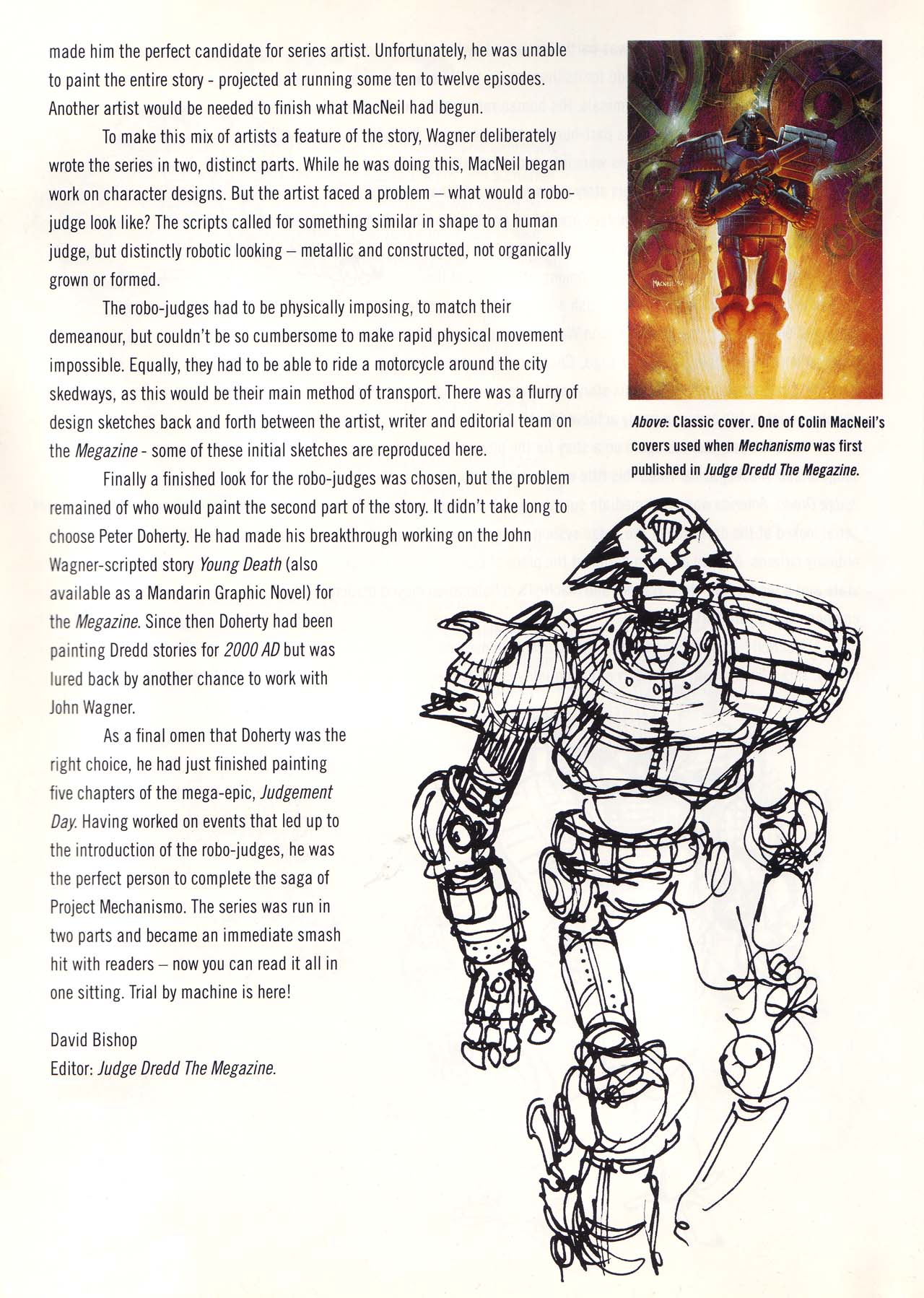 Read online Judge Dredd: Mechanismo comic -  Issue # TPB - 5