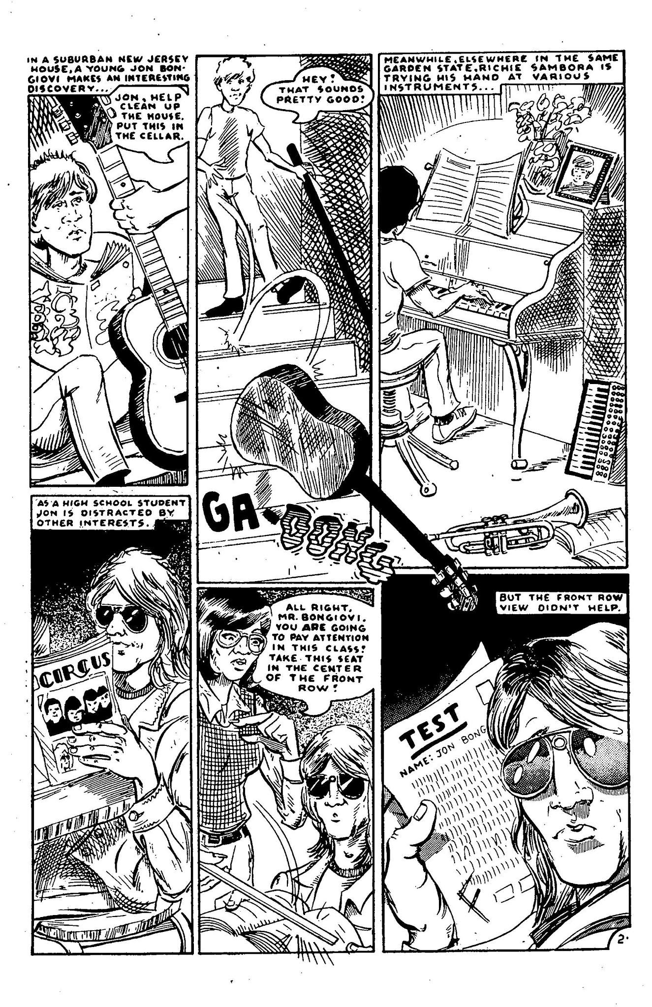 Read online Rock N' Roll Comics comic -  Issue #3 - 4