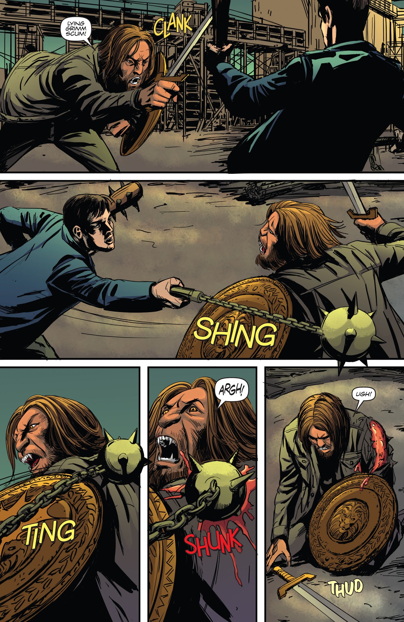 Read online Grimm: The Warlock comic -  Issue #1 - 22