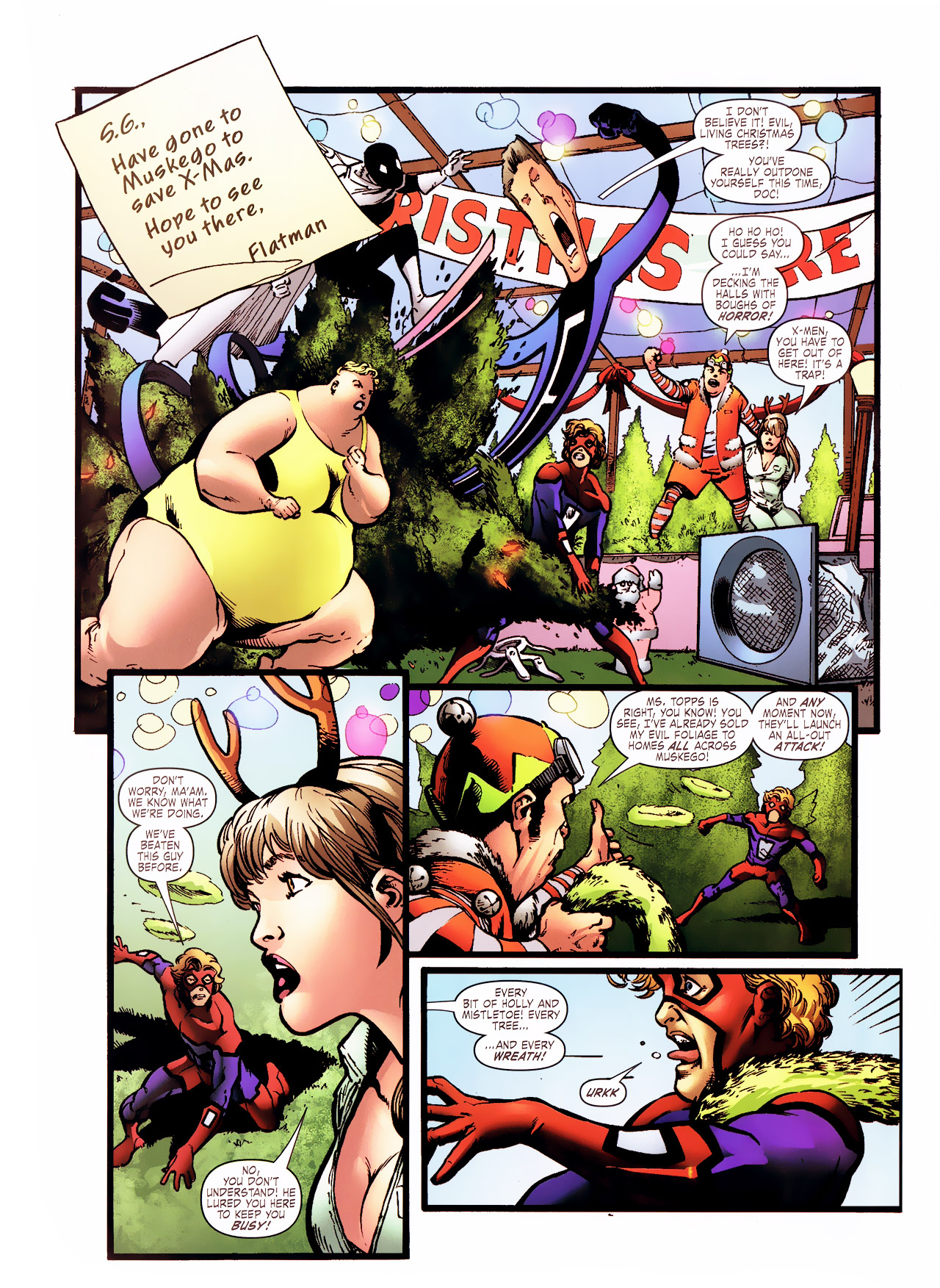 Read online Marvel Holiday Magazine 2010 comic -  Issue #1 - 42