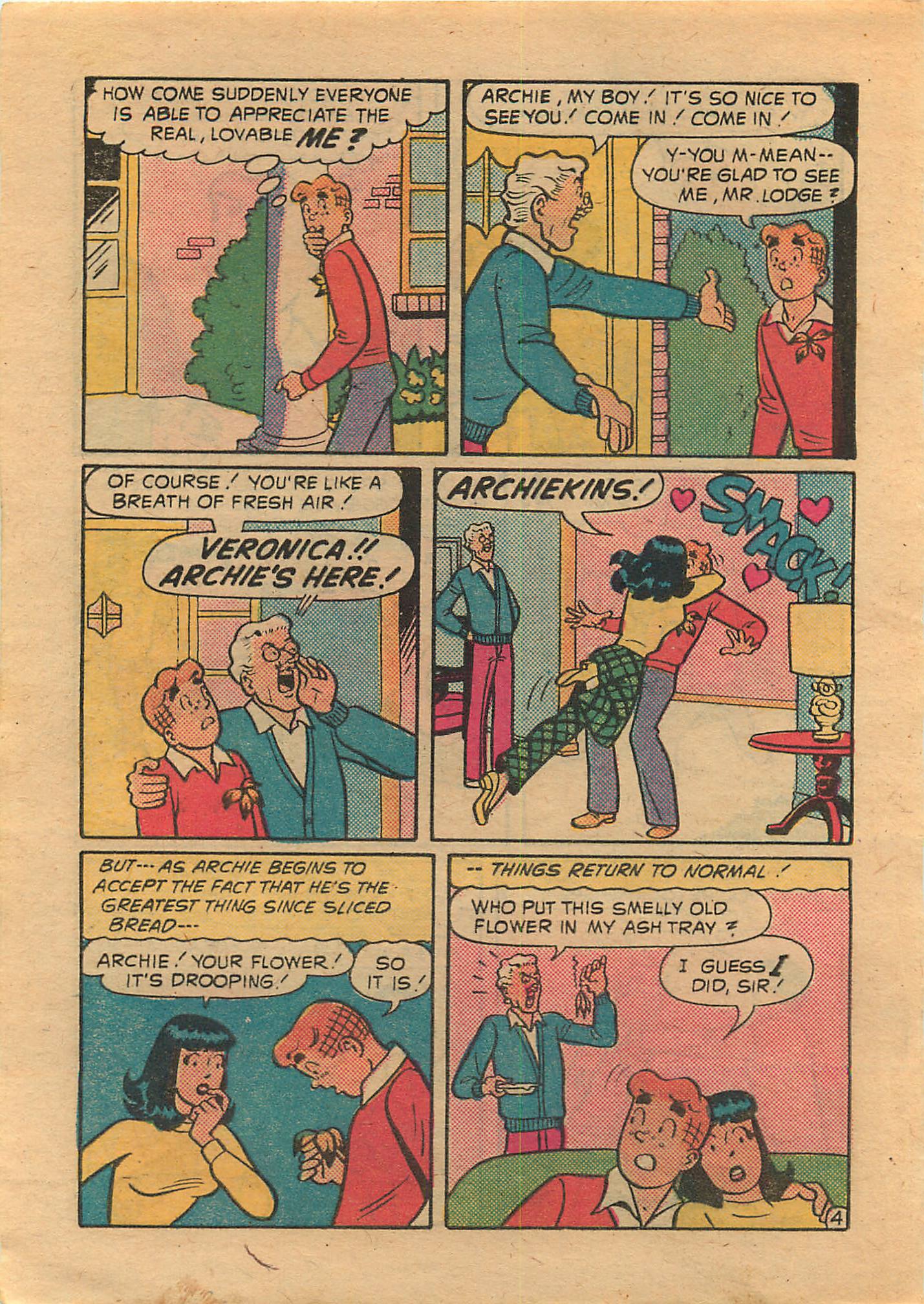 Read online Archie...Archie Andrews, Where Are You? Digest Magazine comic -  Issue #19 - 126