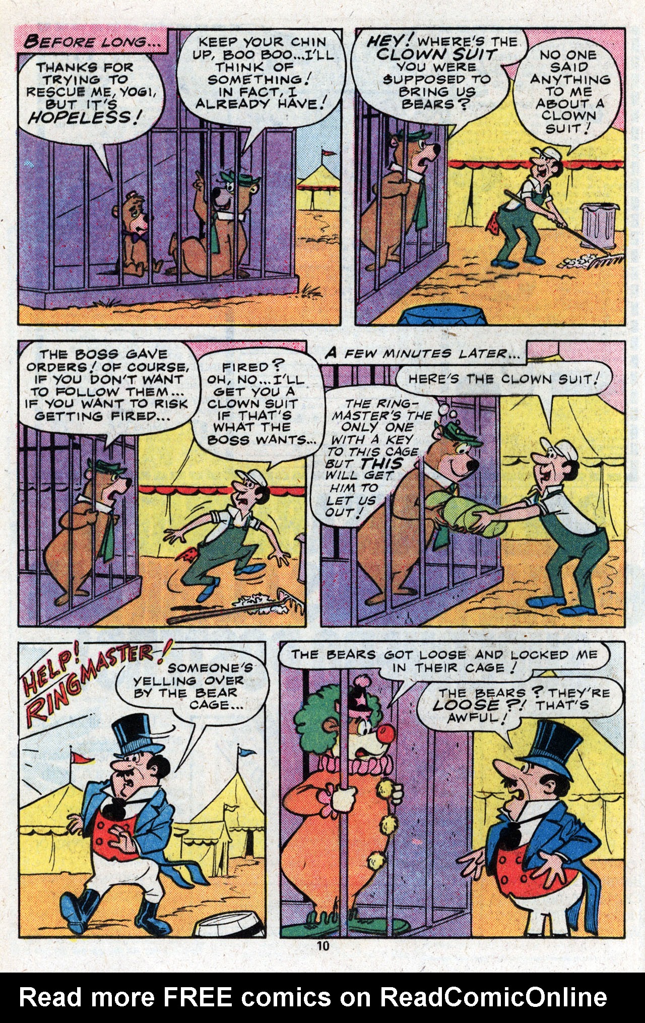Read online Yogi Bear comic -  Issue #8 - 12
