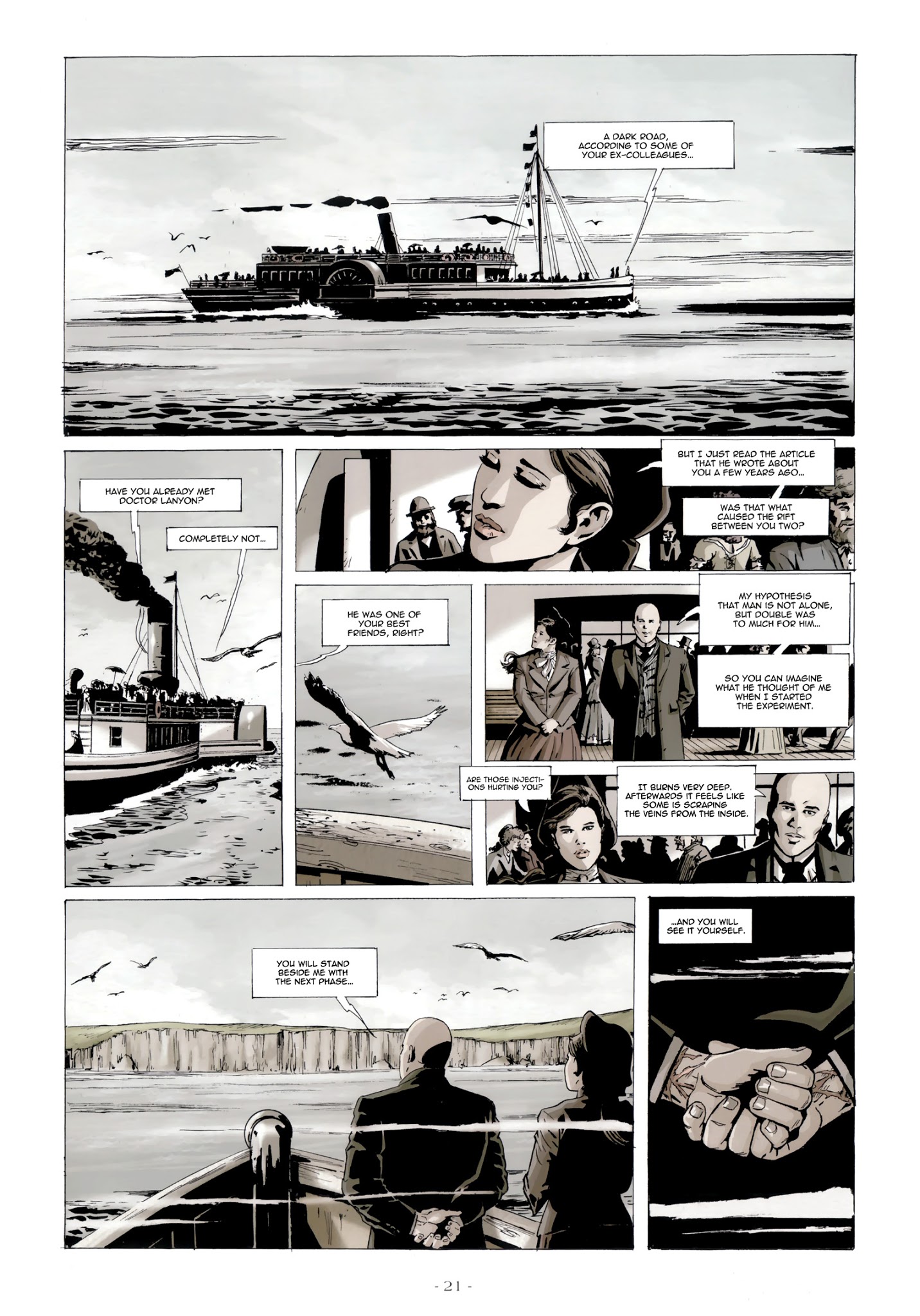 Read online Mister Hyde contre Frankenstein comic -  Issue #1 - 22