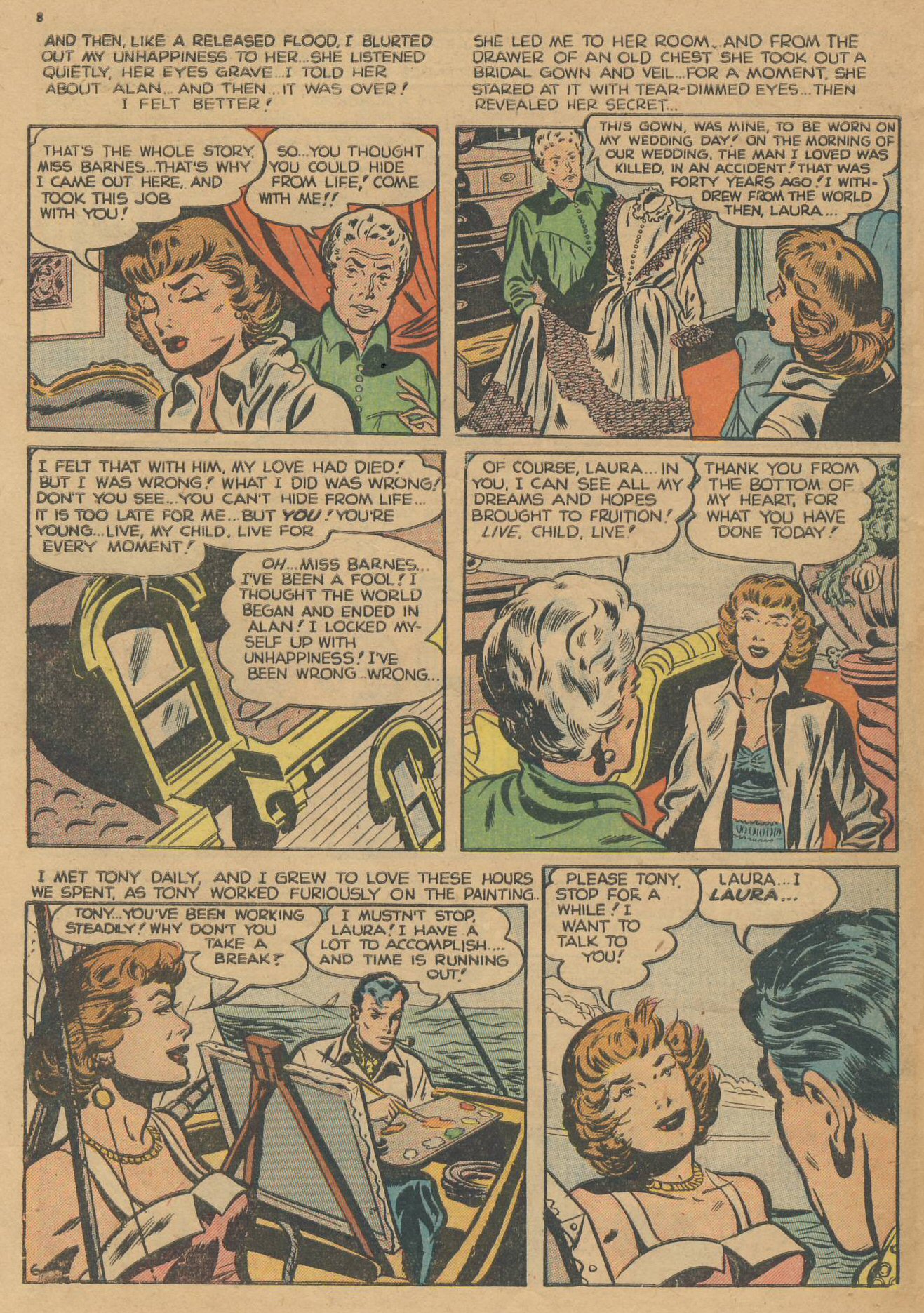 Read online Darling Love comic -  Issue #1 - 8