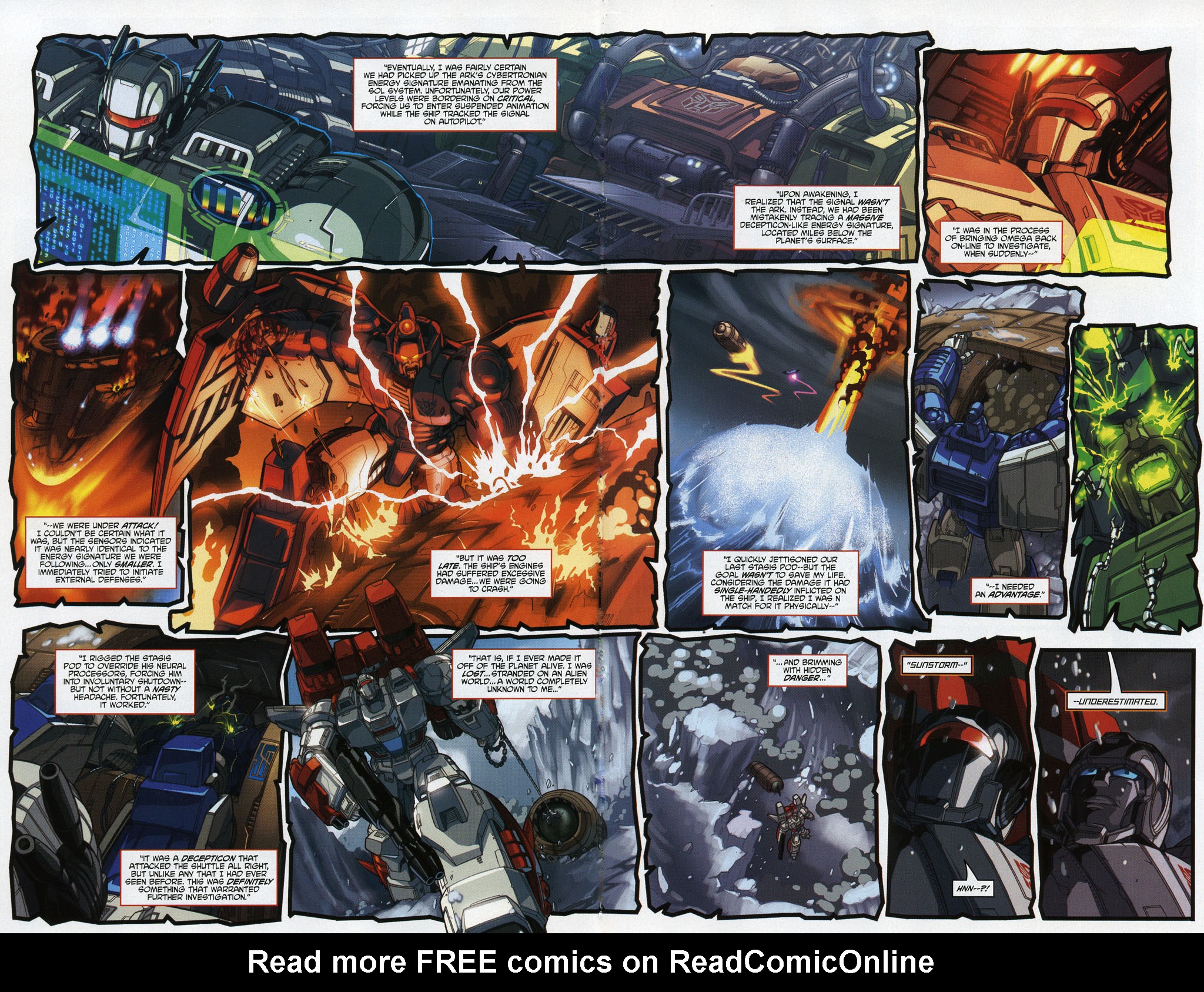 Read online Transformers: Generation 1 (2004) comic -  Issue #5 - 5