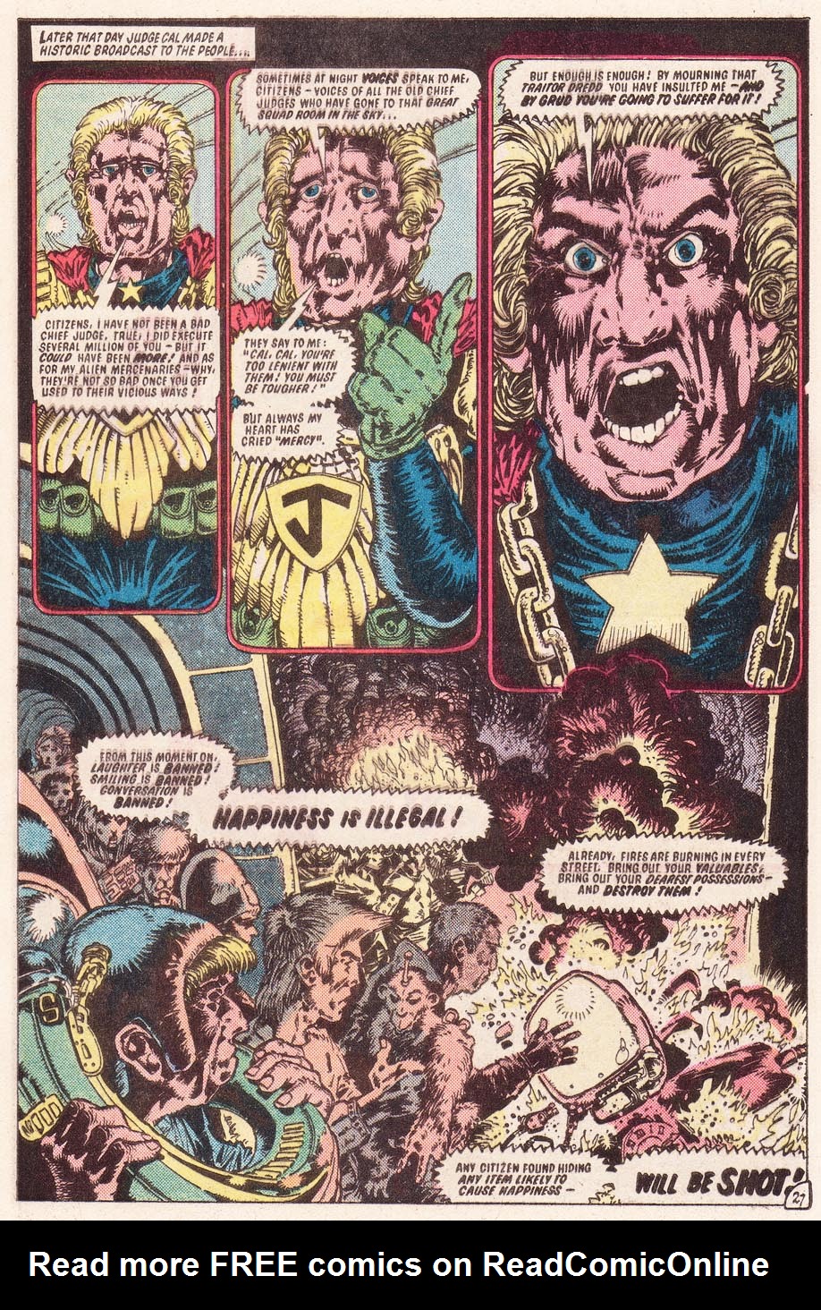 Read online Judge Dredd (1983) comic -  Issue #11 - 28