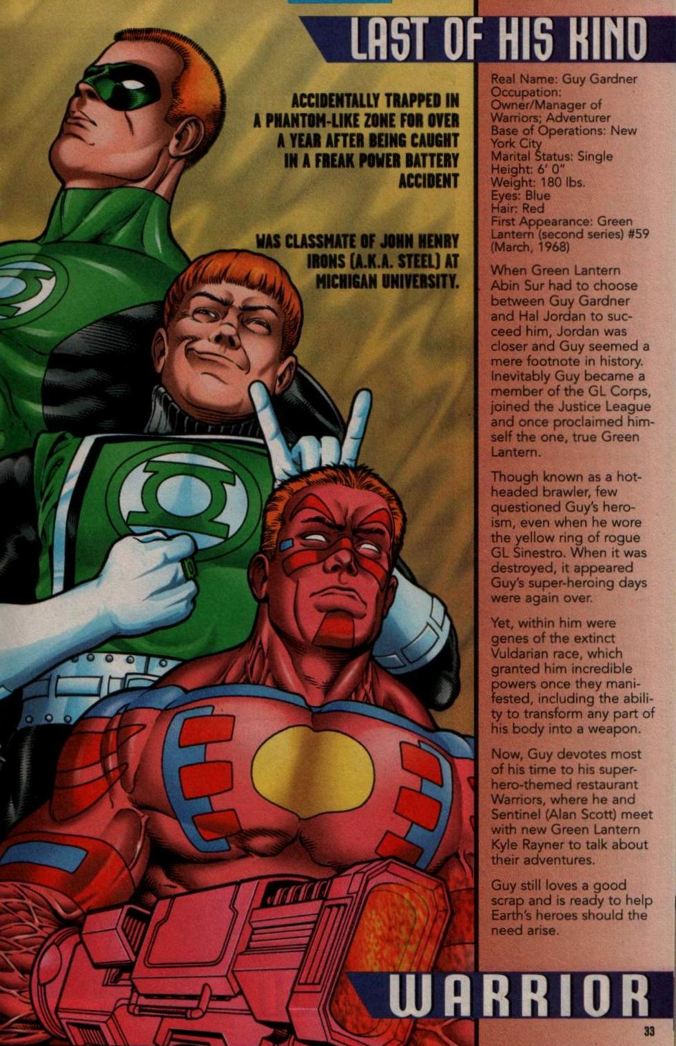 Read online Green Lantern Secret Files comic -  Issue #1 - 32