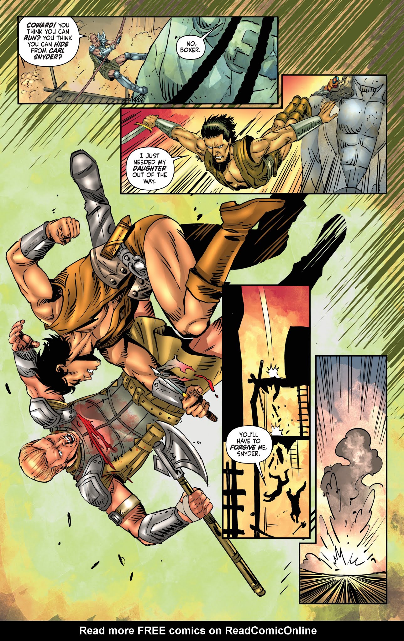 Read online Red Sonja/Tarzan comic -  Issue #4 - 26
