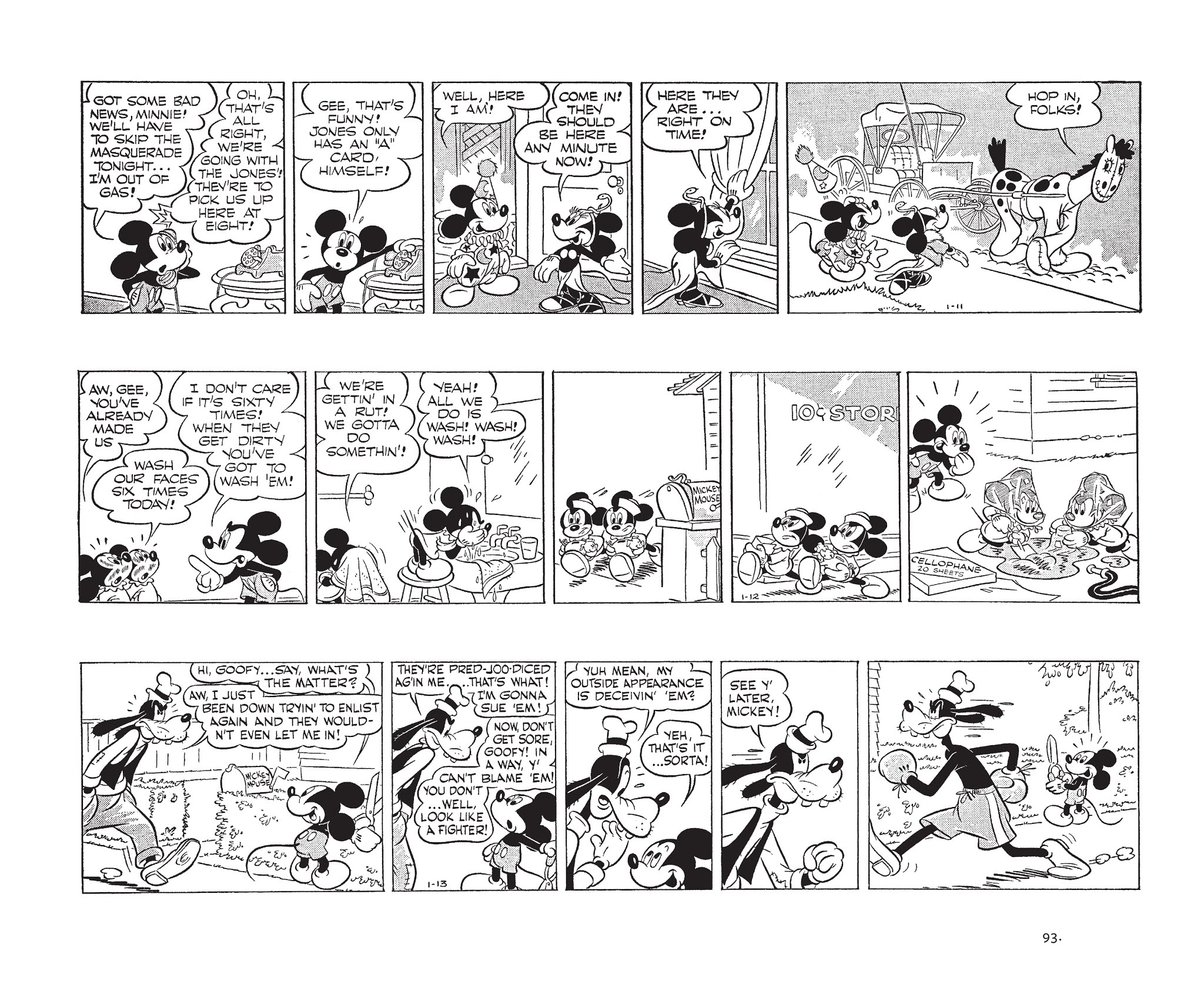 Read online Walt Disney's Mickey Mouse by Floyd Gottfredson comic -  Issue # TPB 7 (Part 1) - 93