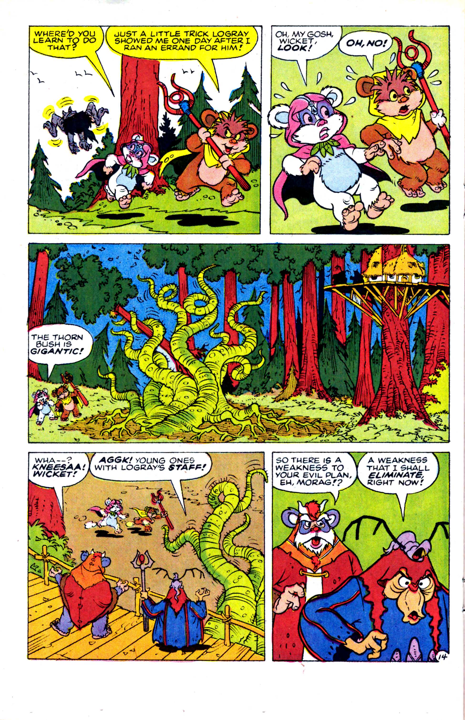 Read online Ewoks (1987) comic -  Issue #12 - 15