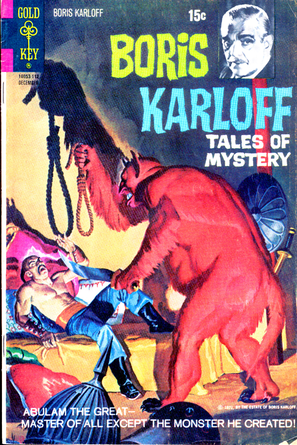 Read online Boris Karloff Tales of Mystery comic -  Issue #38 - 1