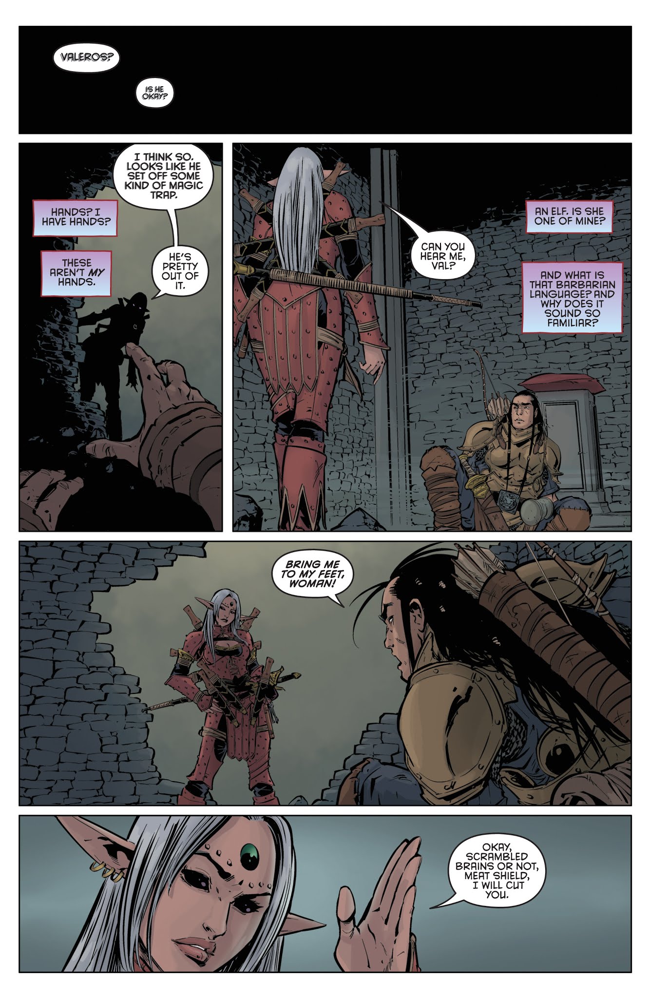 Read online Pathfinder: Spiral Of Bones comic -  Issue #3 - 5