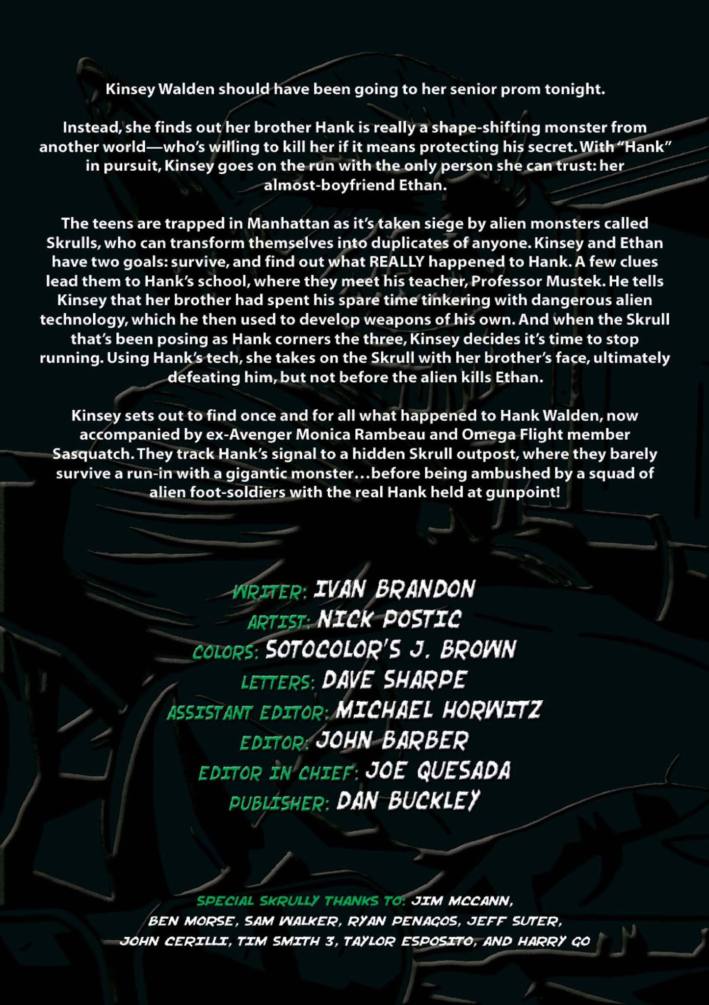 Read online Secret Invasion: Home Invasion comic -  Issue #8 - 2