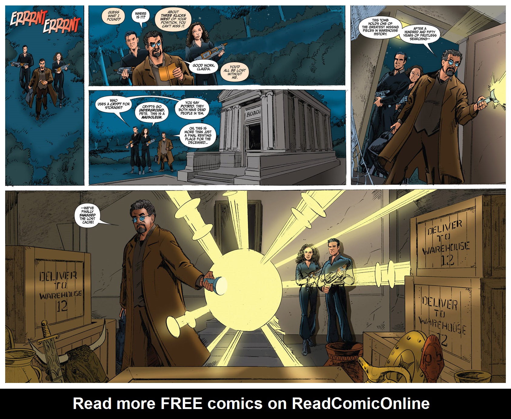 Read online Warehouse 13 comic -  Issue # _TPB - 104