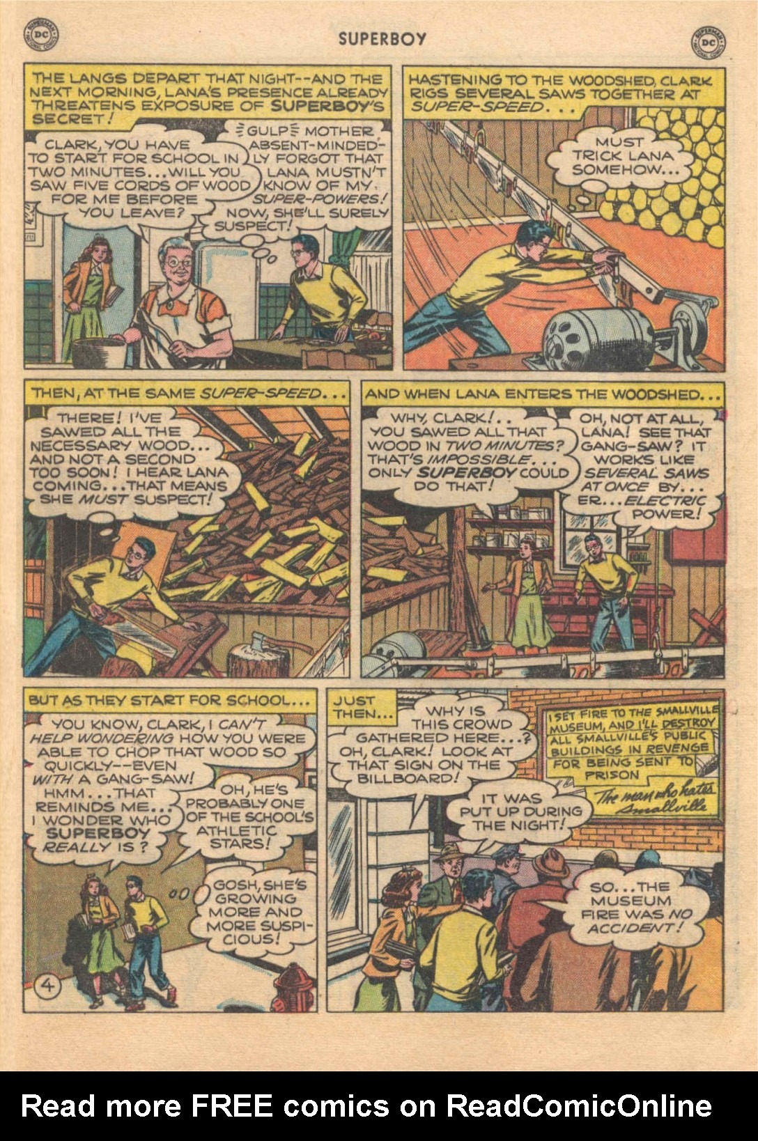 Read online Superboy (1949) comic -  Issue #10 - 5