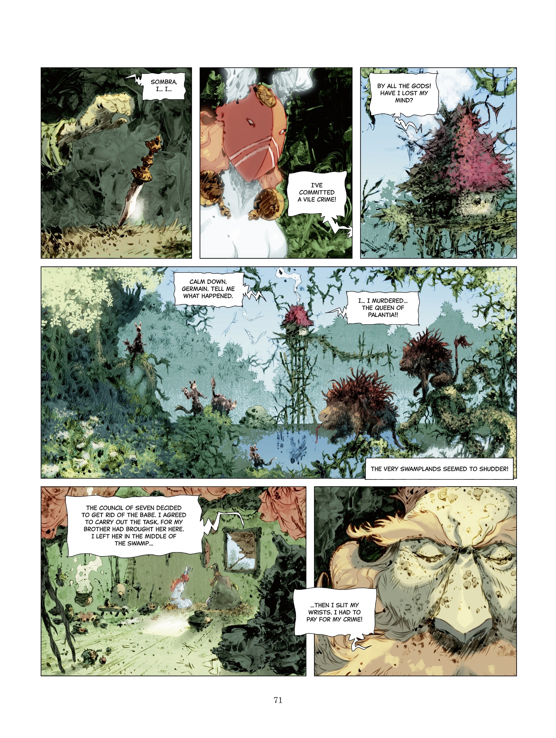 Read online Swamplands: Sombra comic -  Issue # TPB - 71