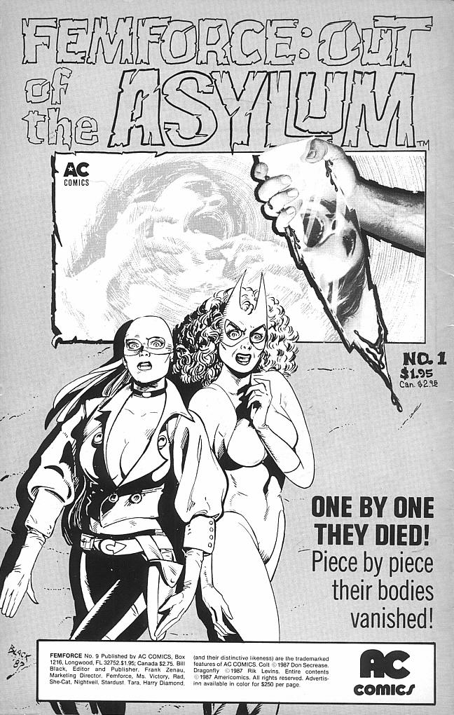 Read online Femforce comic -  Issue #9 - 2