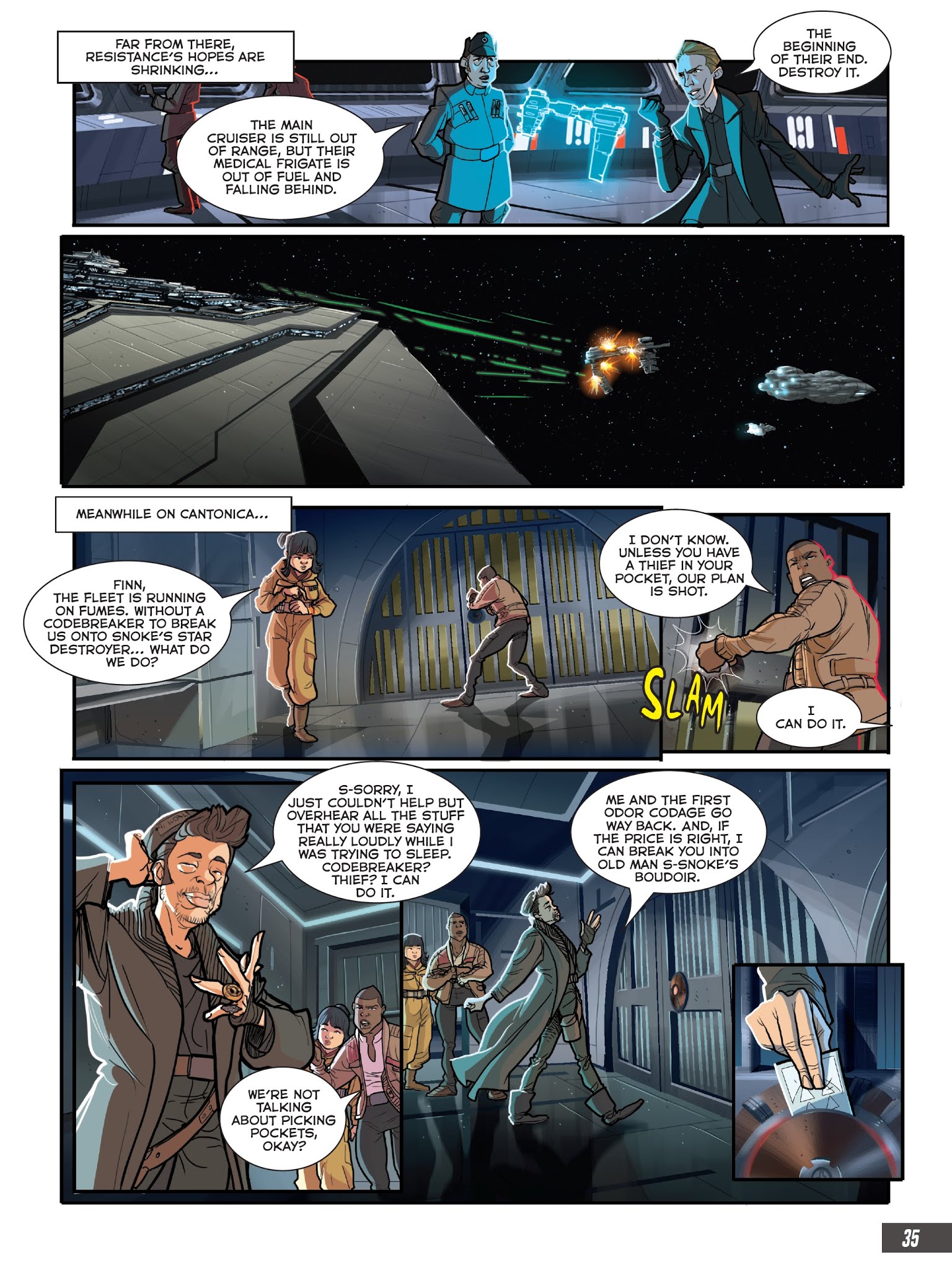 Read online Star Wars: The Last Jedi Graphic Novel Adaptation comic -  Issue # TPB - 37