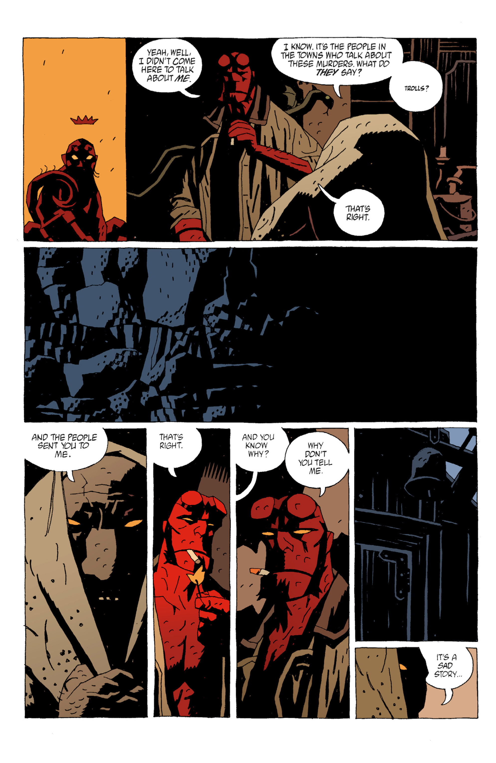 Read online Hellboy comic -  Issue #7 - 29