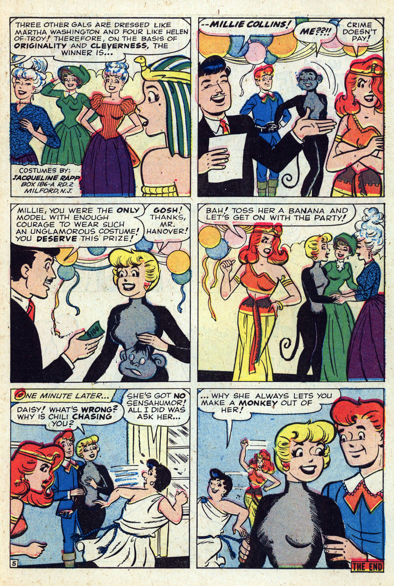 Read online A Date with Millie (1959) comic -  Issue #3 - 7