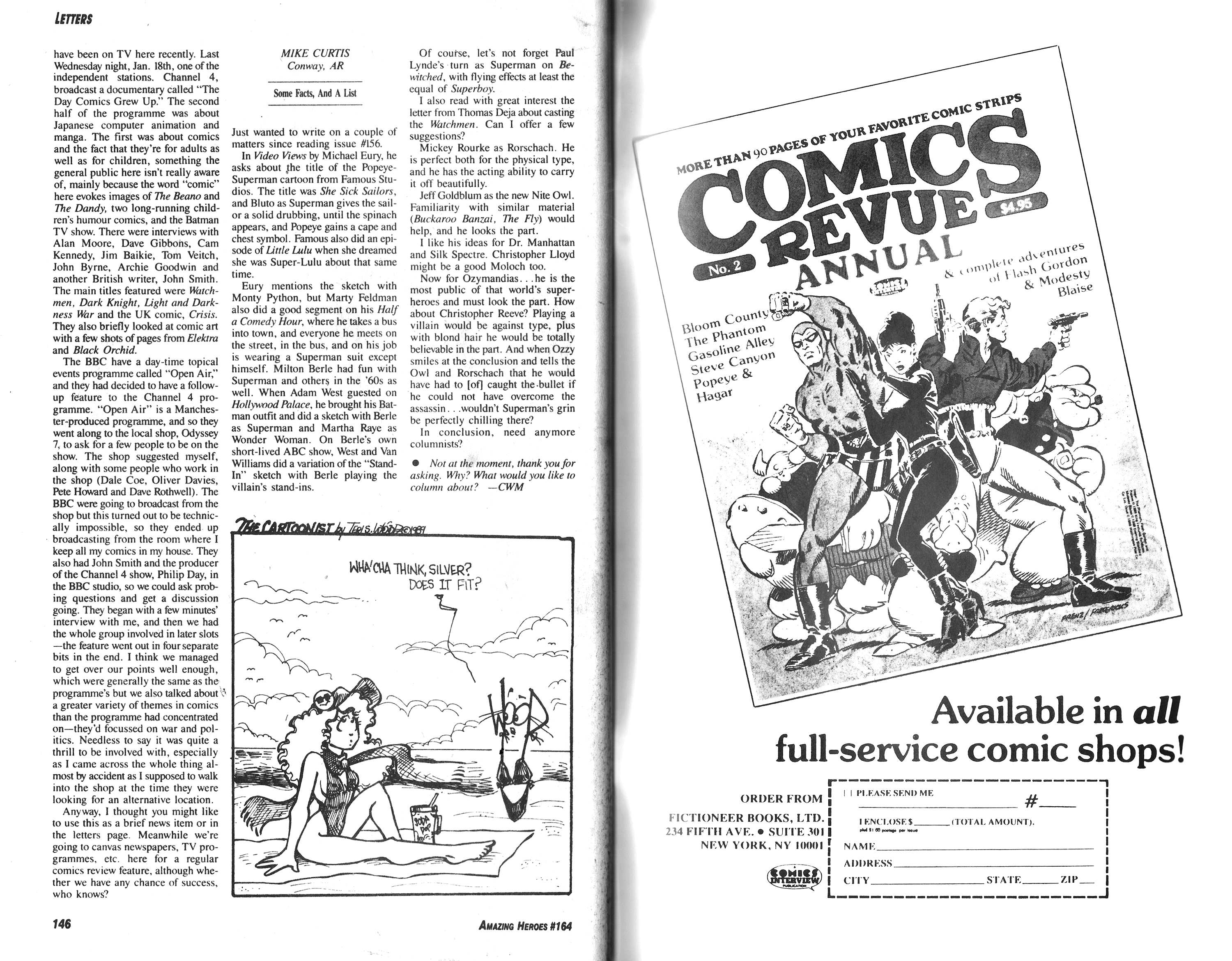 Read online Amazing Heroes comic -  Issue #164 - 74