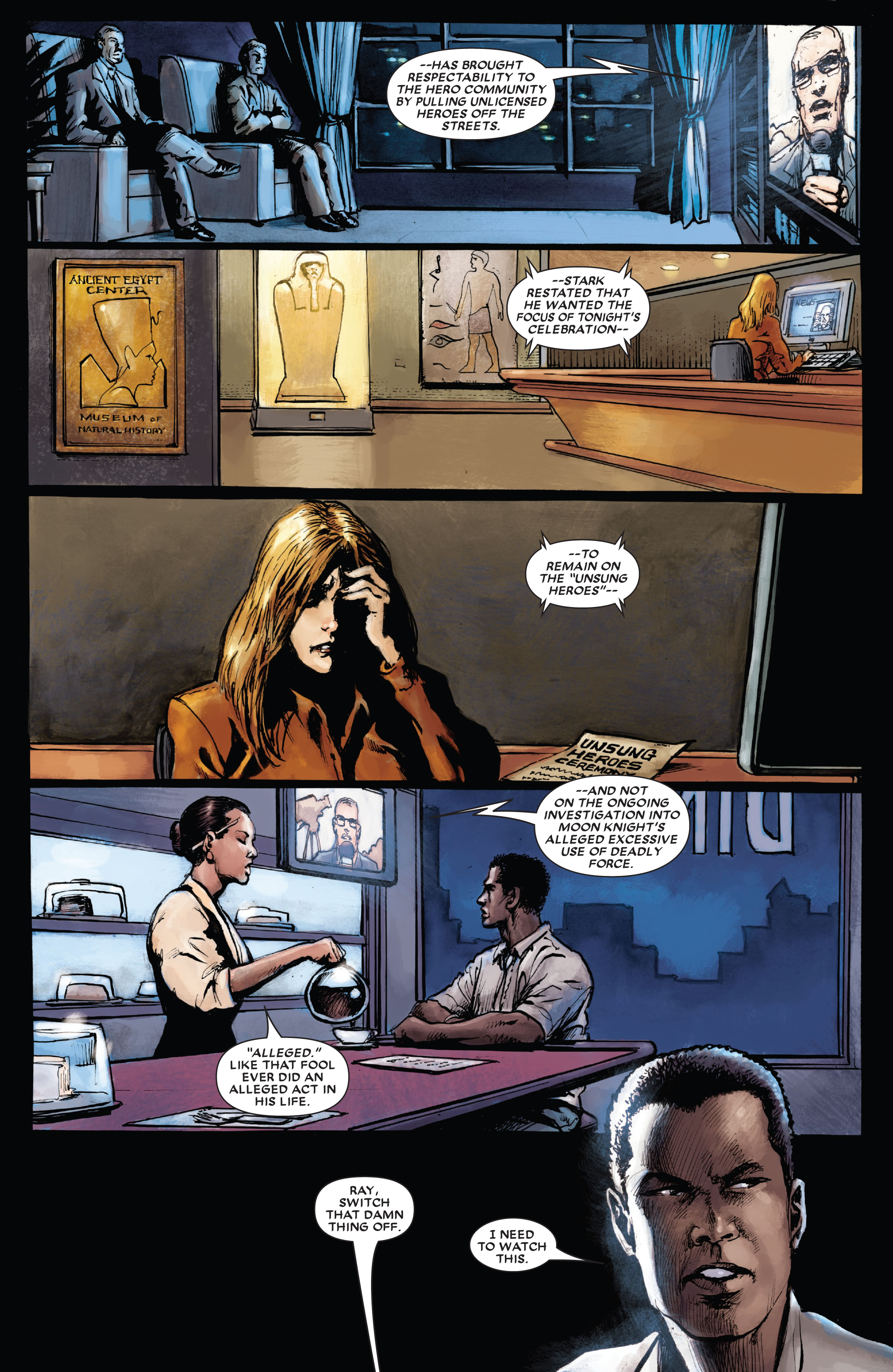 Read online Moon Knight by Huston, Benson & Hurwitz Omnibus comic -  Issue # TPB (Part 6) - 14