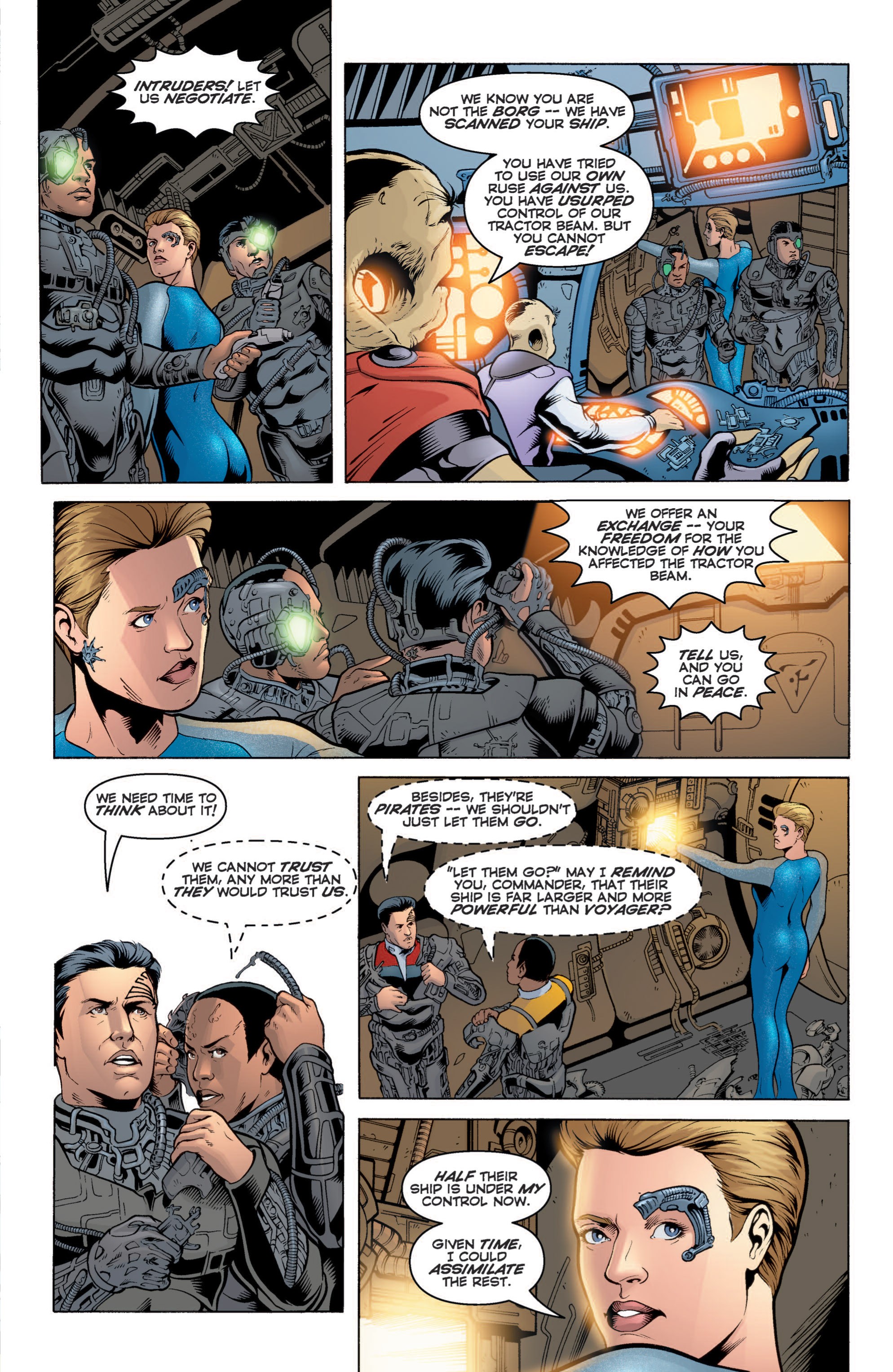 Read online Star Trek: Voyager--Encounters with the Unknown comic -  Issue # TPB - 32