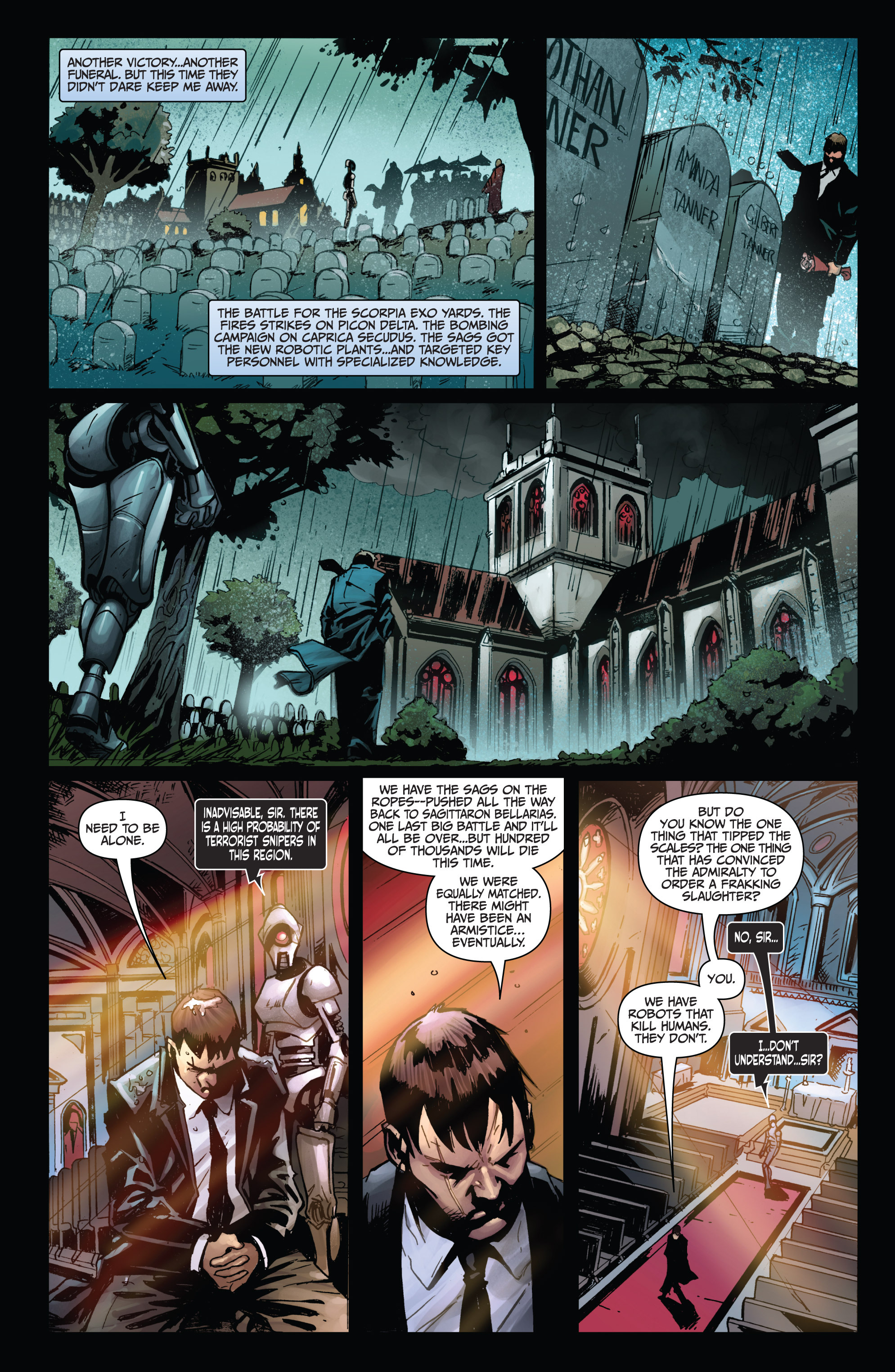 Read online Battlestar Galactica: Cylon War comic -  Issue #2 - 22