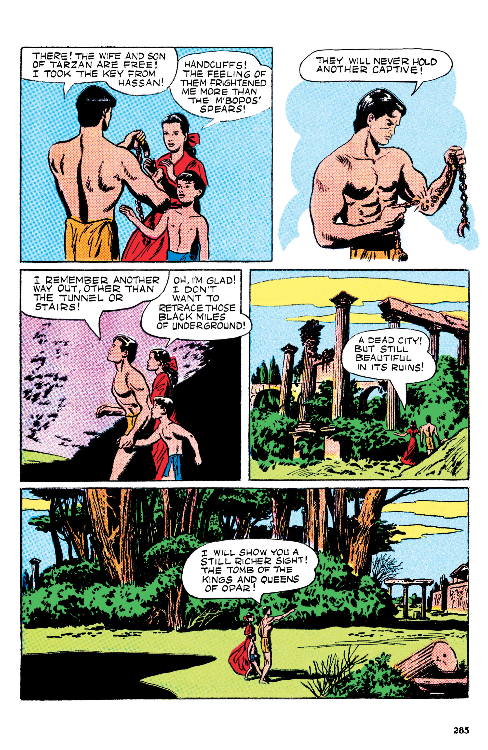 Read online Edgar Rice Burroughs Tarzan: The Jesse Marsh Years Omnibus comic -  Issue # TPB (Part 3) - 87