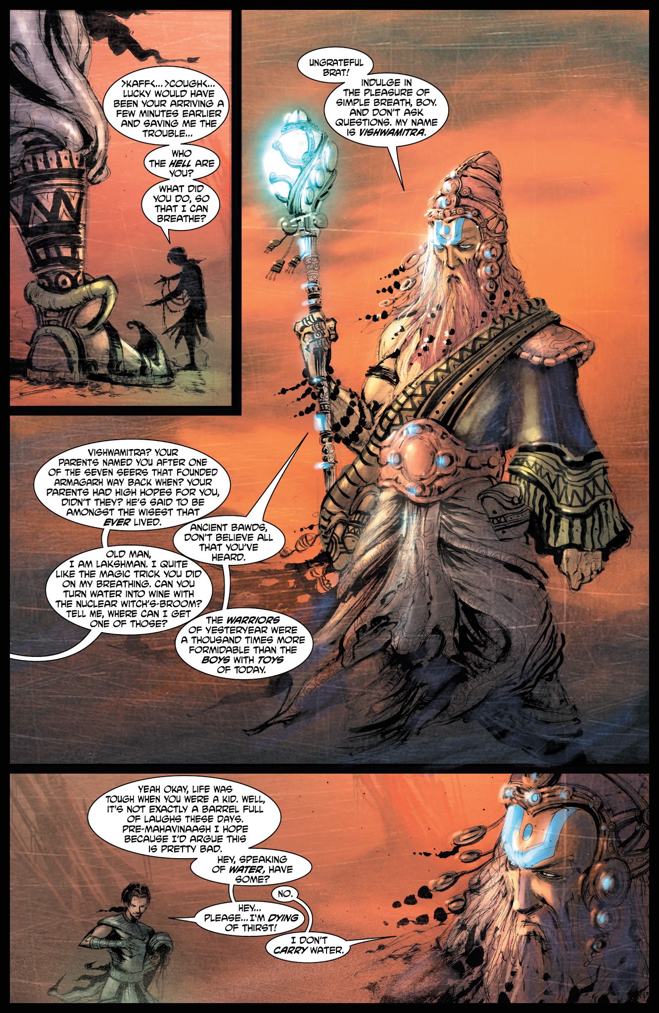 Read online Ramayan 3392 A.D. comic -  Issue #3 - 9