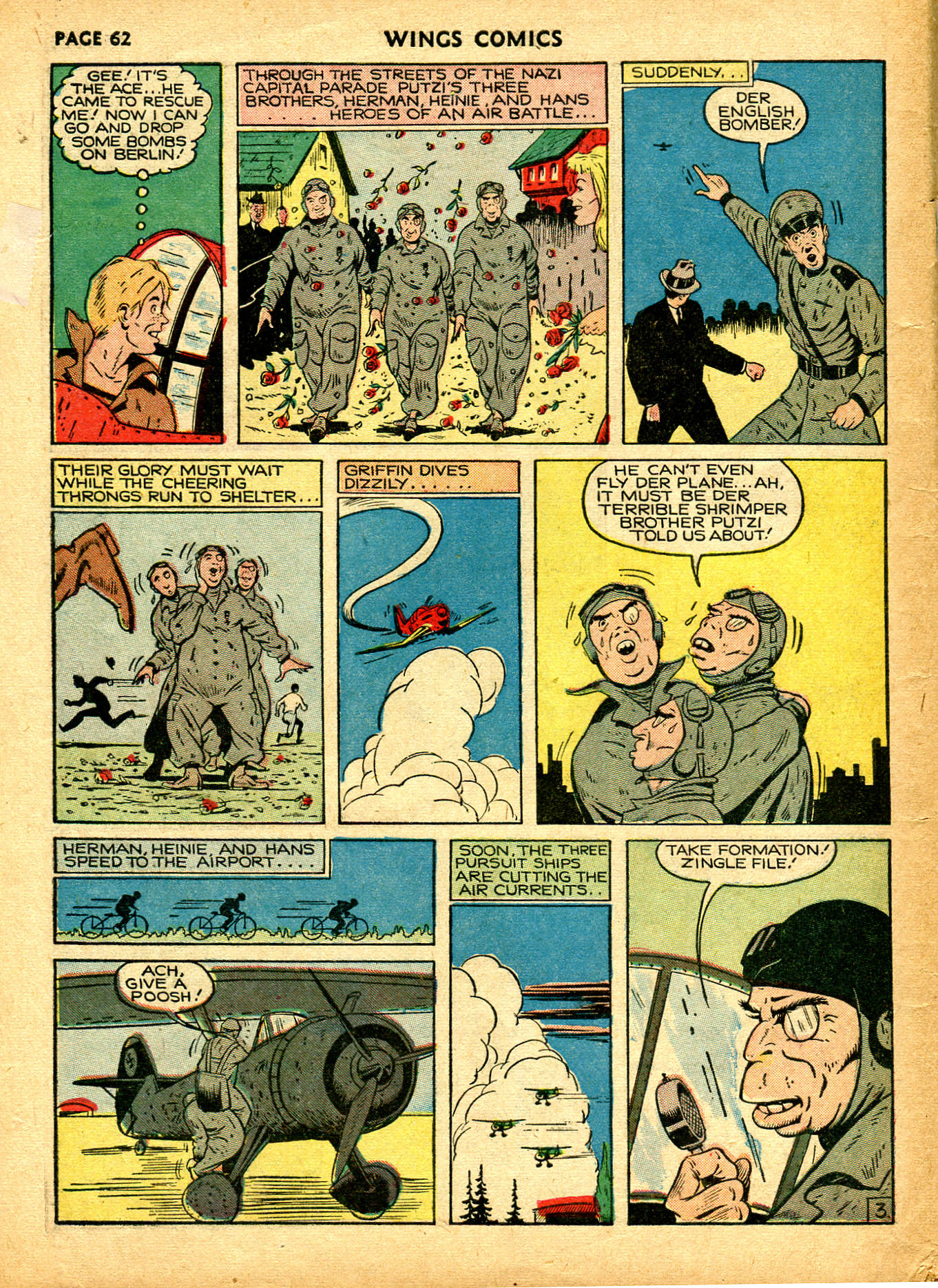 Read online Wings Comics comic -  Issue #6 - 64